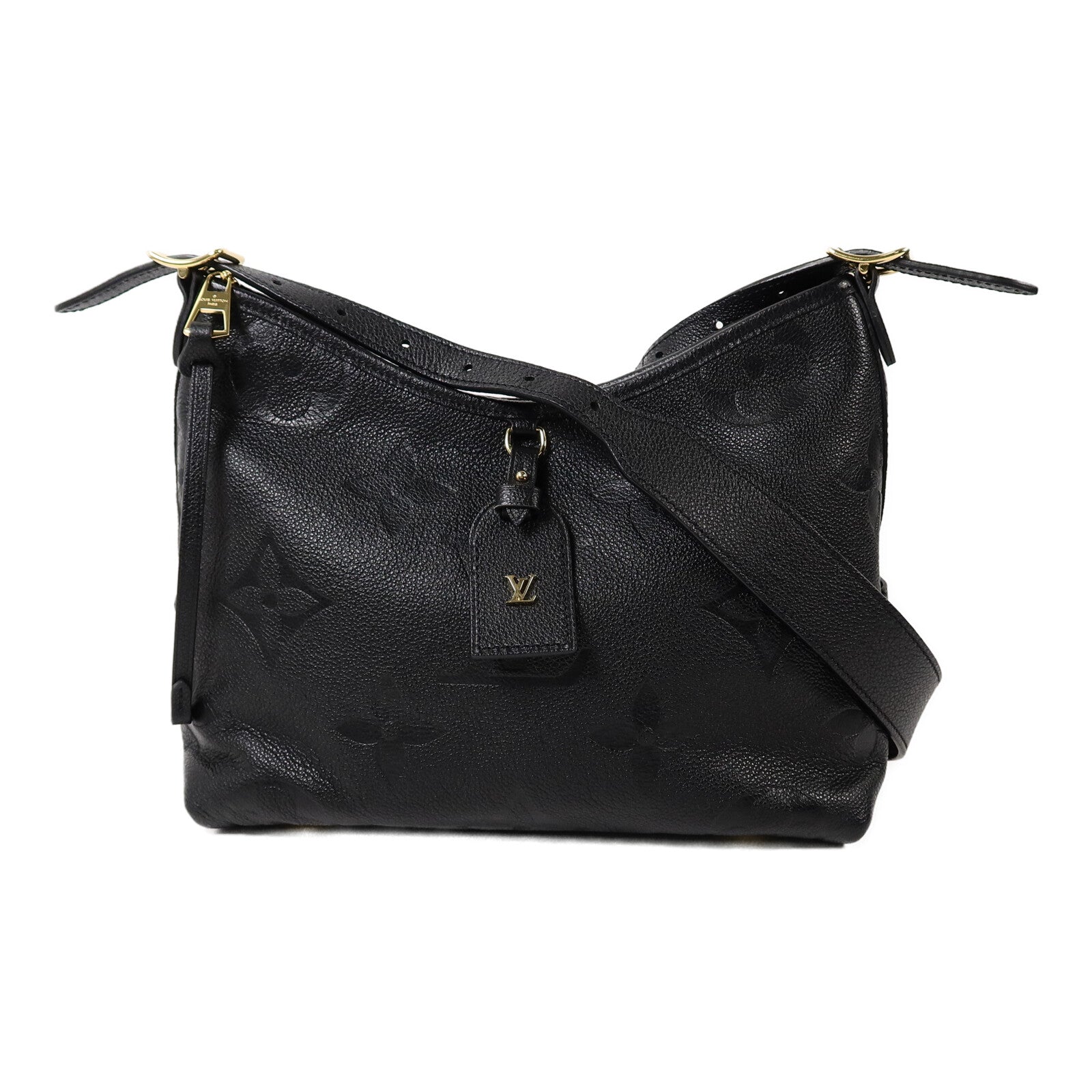 LOUIS VUITTON Monogram Empreinte Carryall PM肩背袋