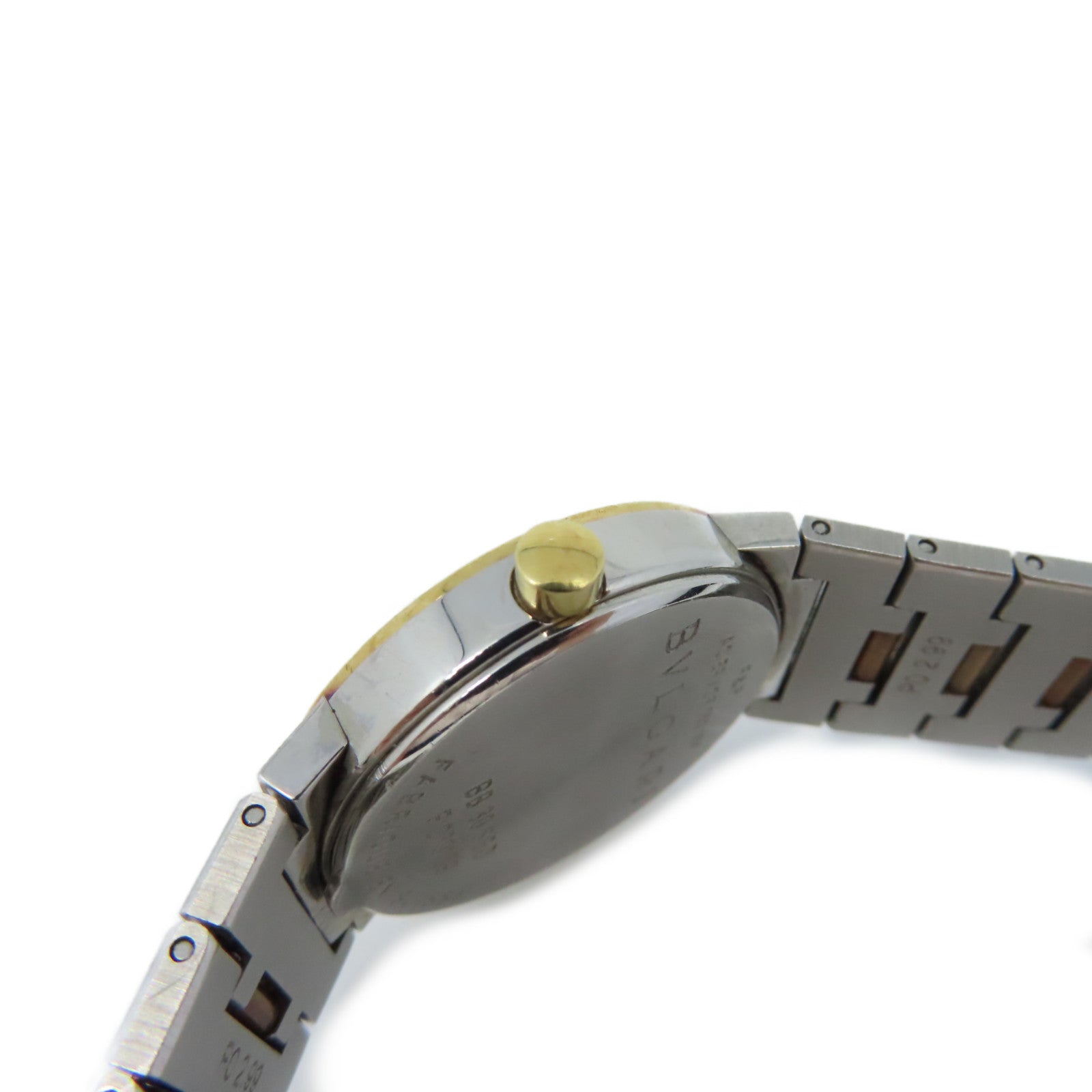 BVLGARI 【激減優惠】Bvlgari Watch 18K黃金/不鏽鋼石英機芯手錶黑色/銀色/金色