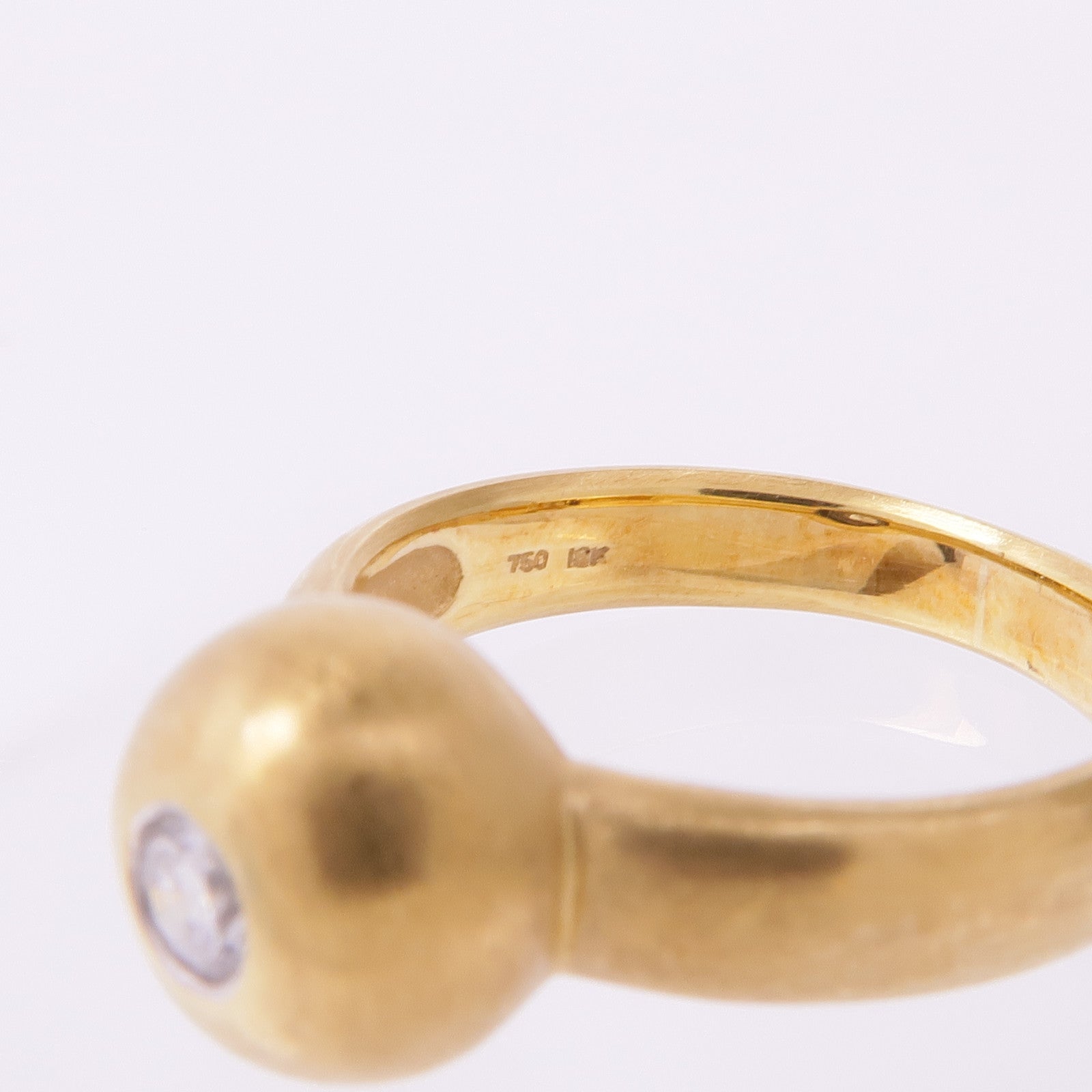 JEWELRY 18K黃金Diamond Ring鑽石戒指US#4.25