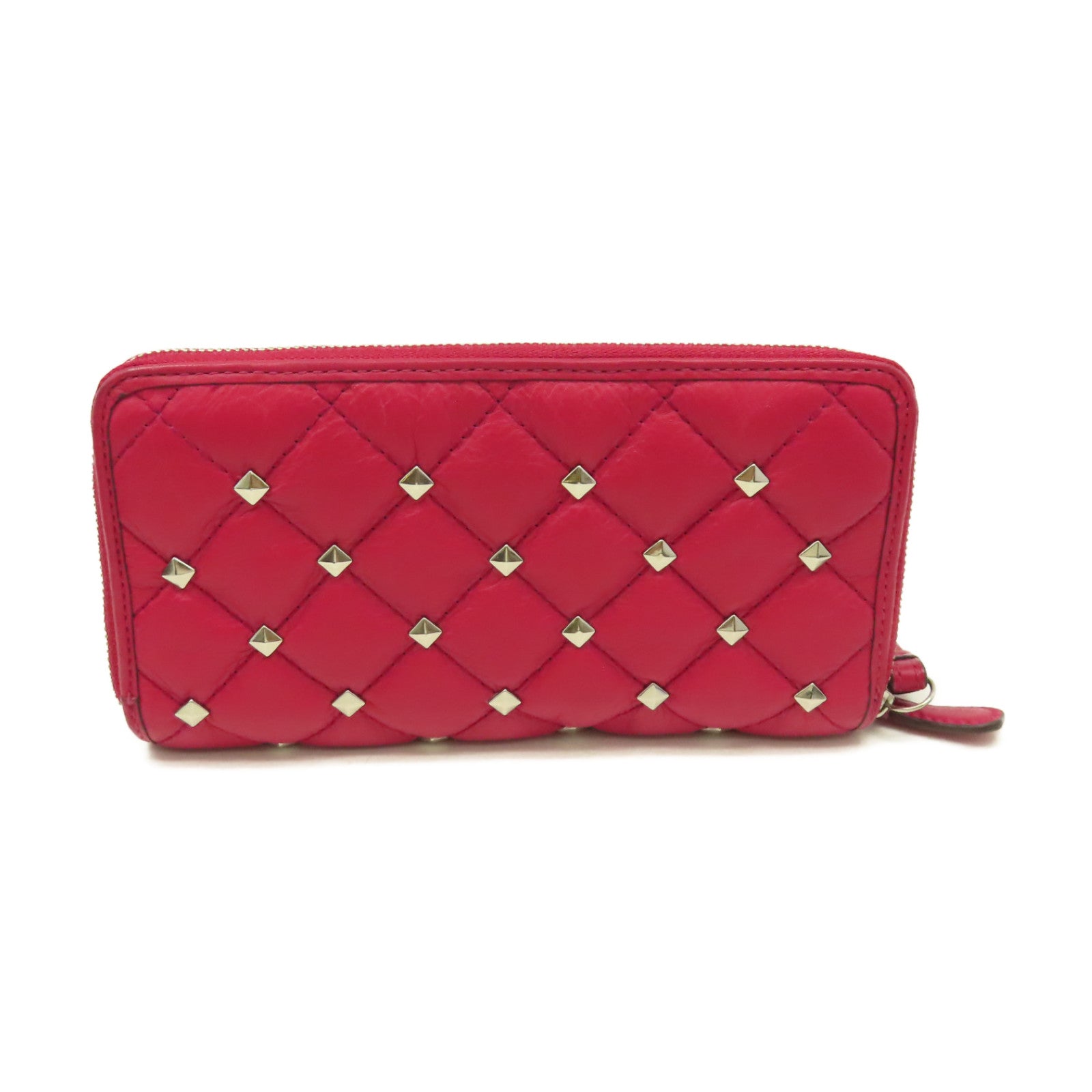 COACH 【激減優惠】牛皮皮革Zipper Long Wallet拉鏈長錢包酒紅色