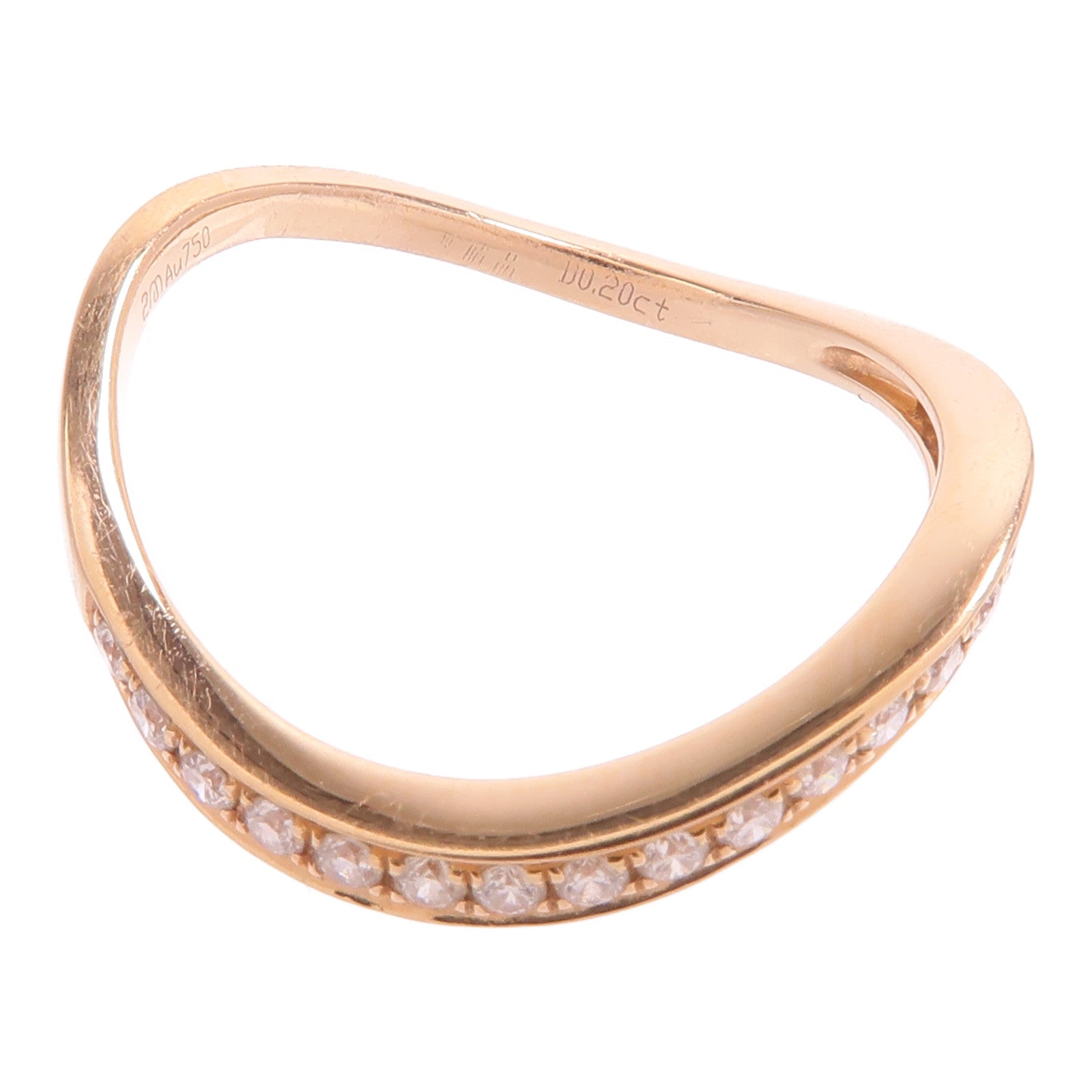 JEWELRY 18K玫瑰金Diamond Ring鑽石戒指