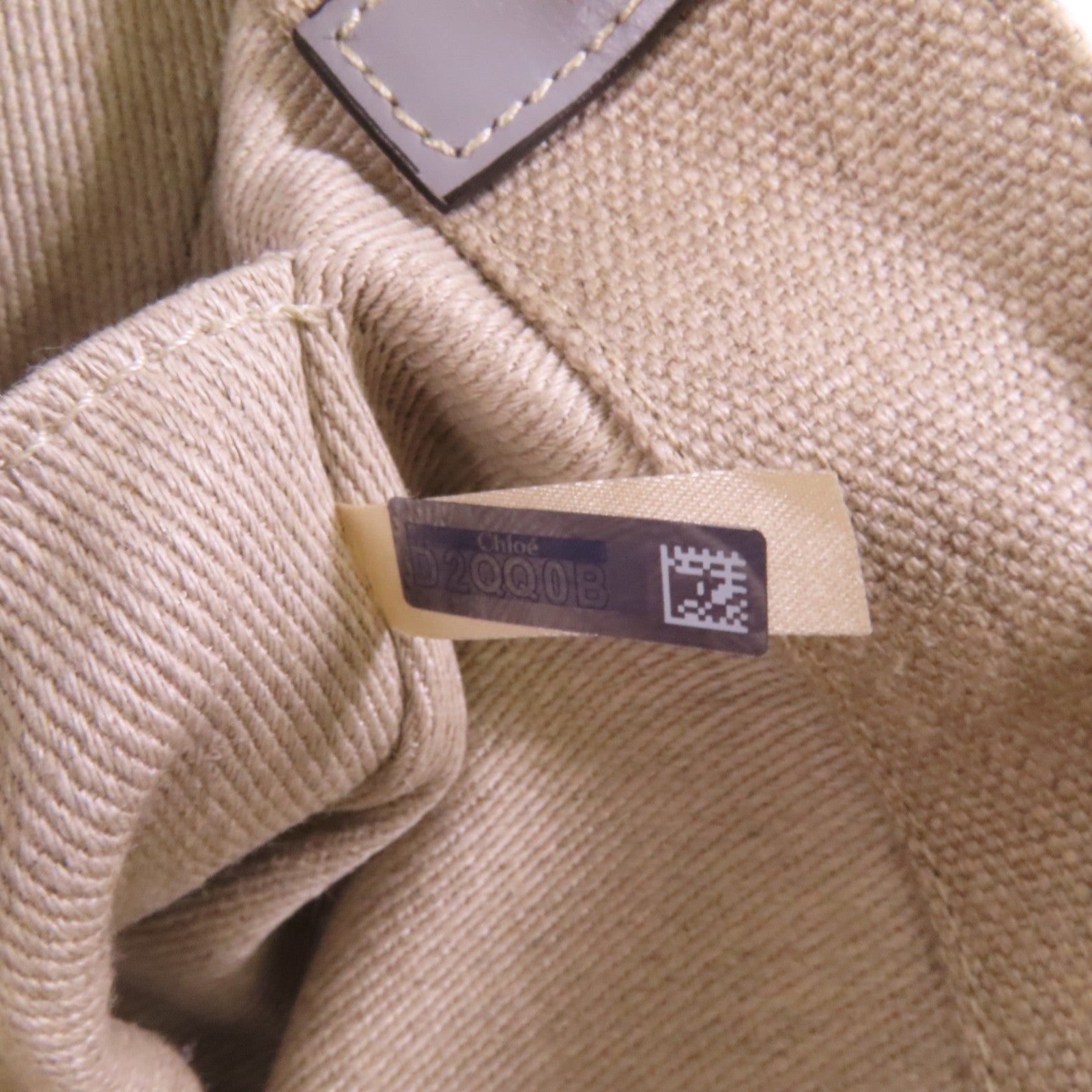 Chloe 帆布Woody Small手挽肩背兩用袋