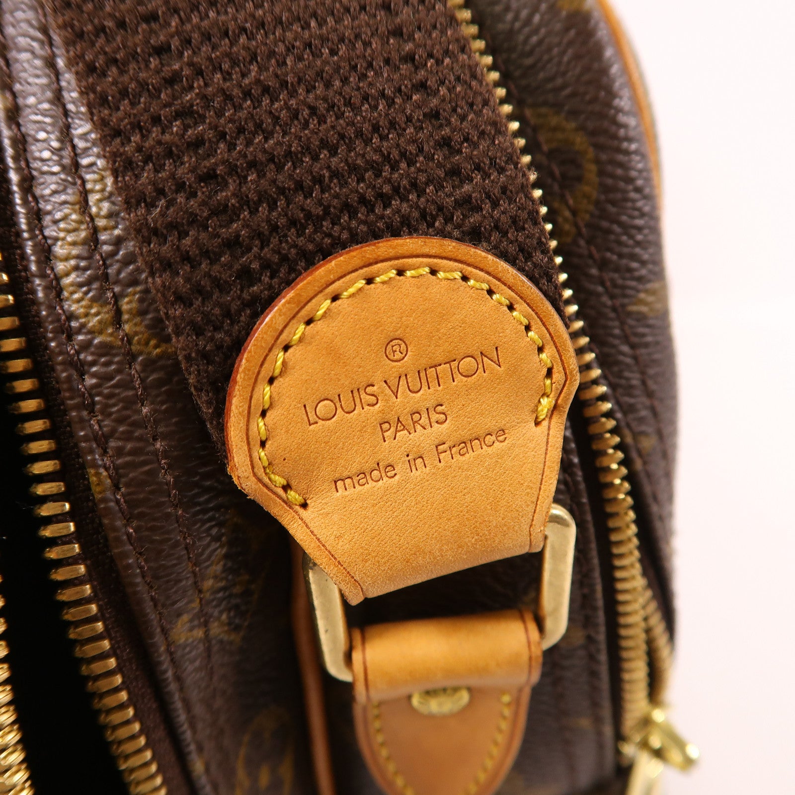 LOUIS VUITTON Monogram Reporter GM金扣肩背袋