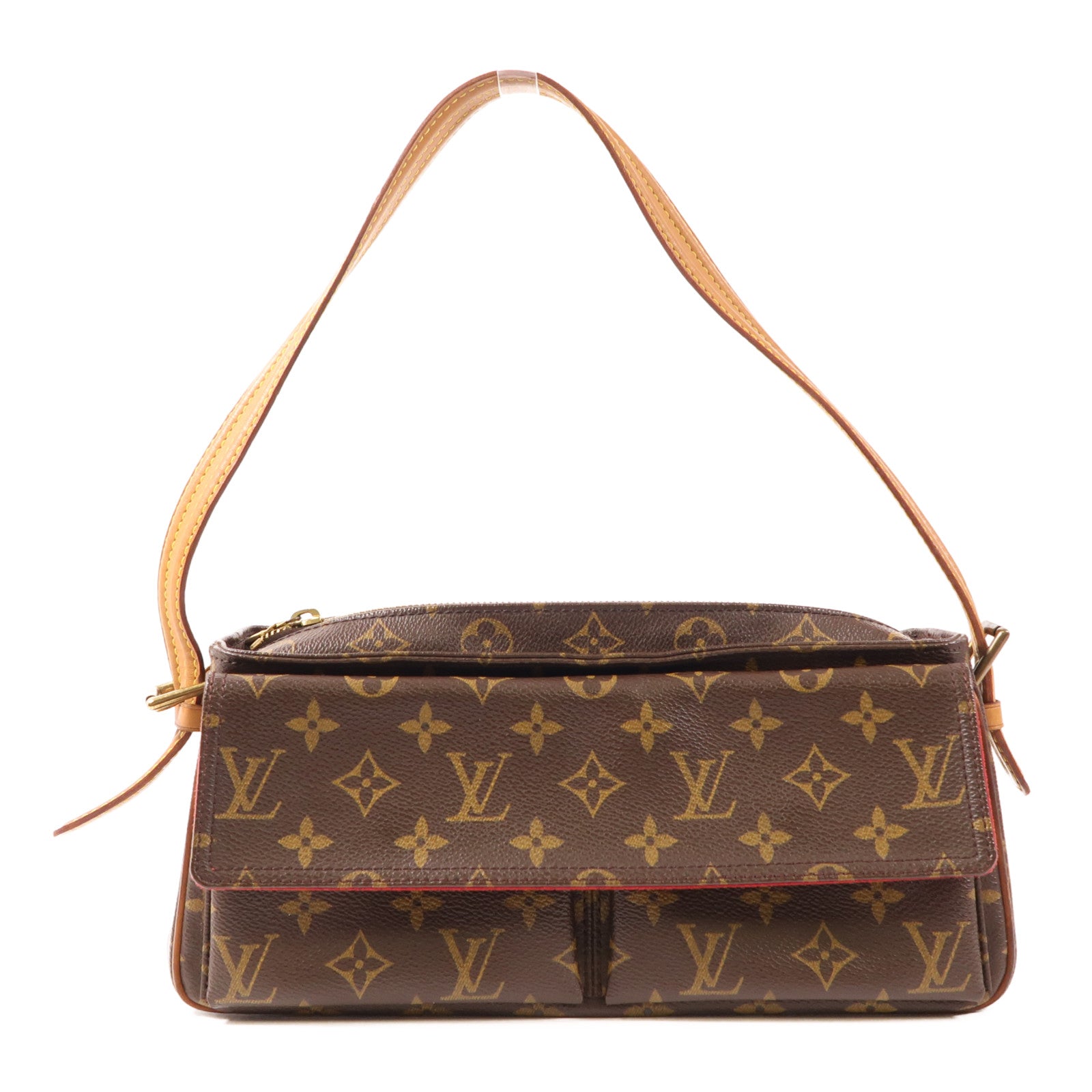 LOUIS VUITTON Monogram Viva Cite MM金扣肩背袋
