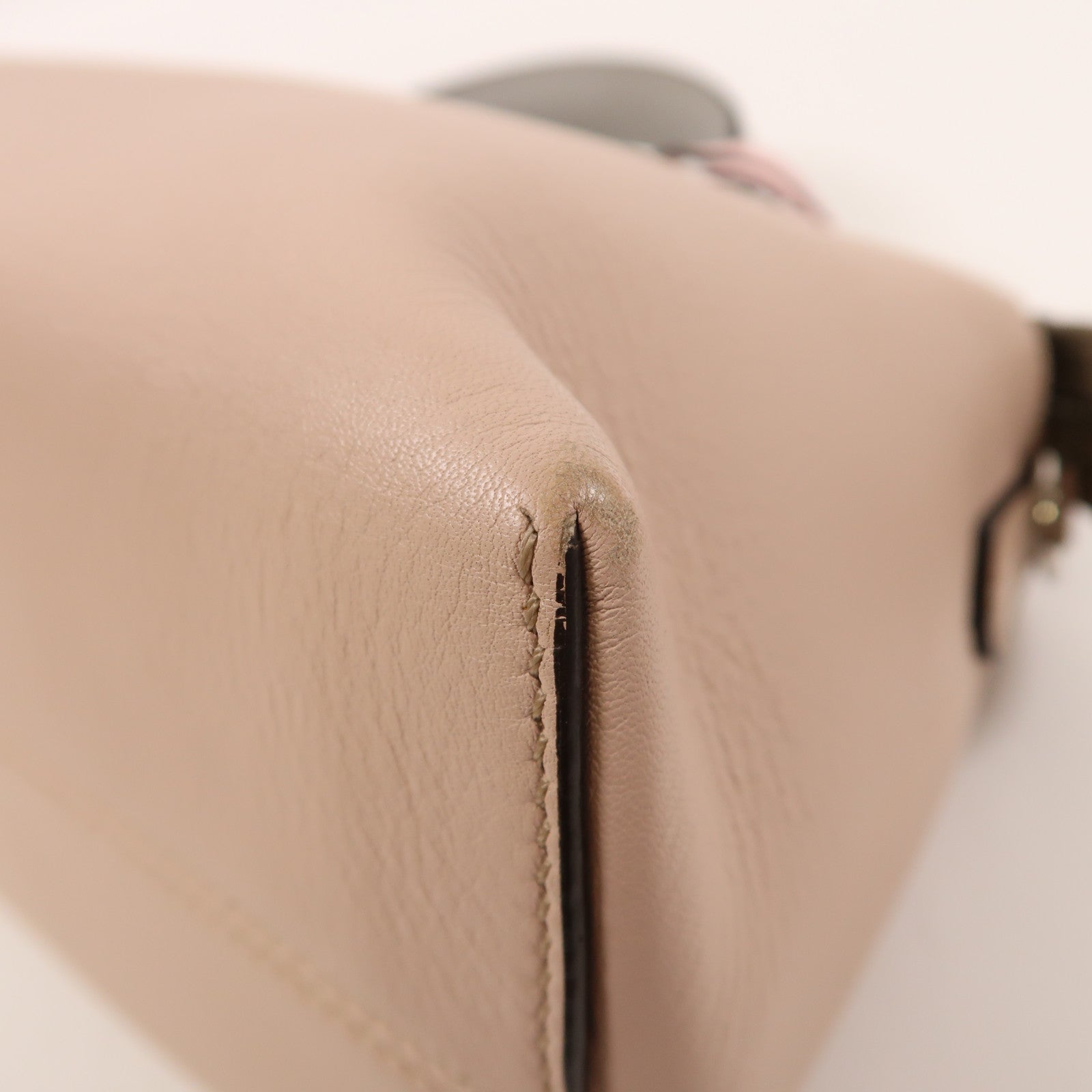 FENDI 牛皮皮革By The Way銀扣手挽肩背兩用袋