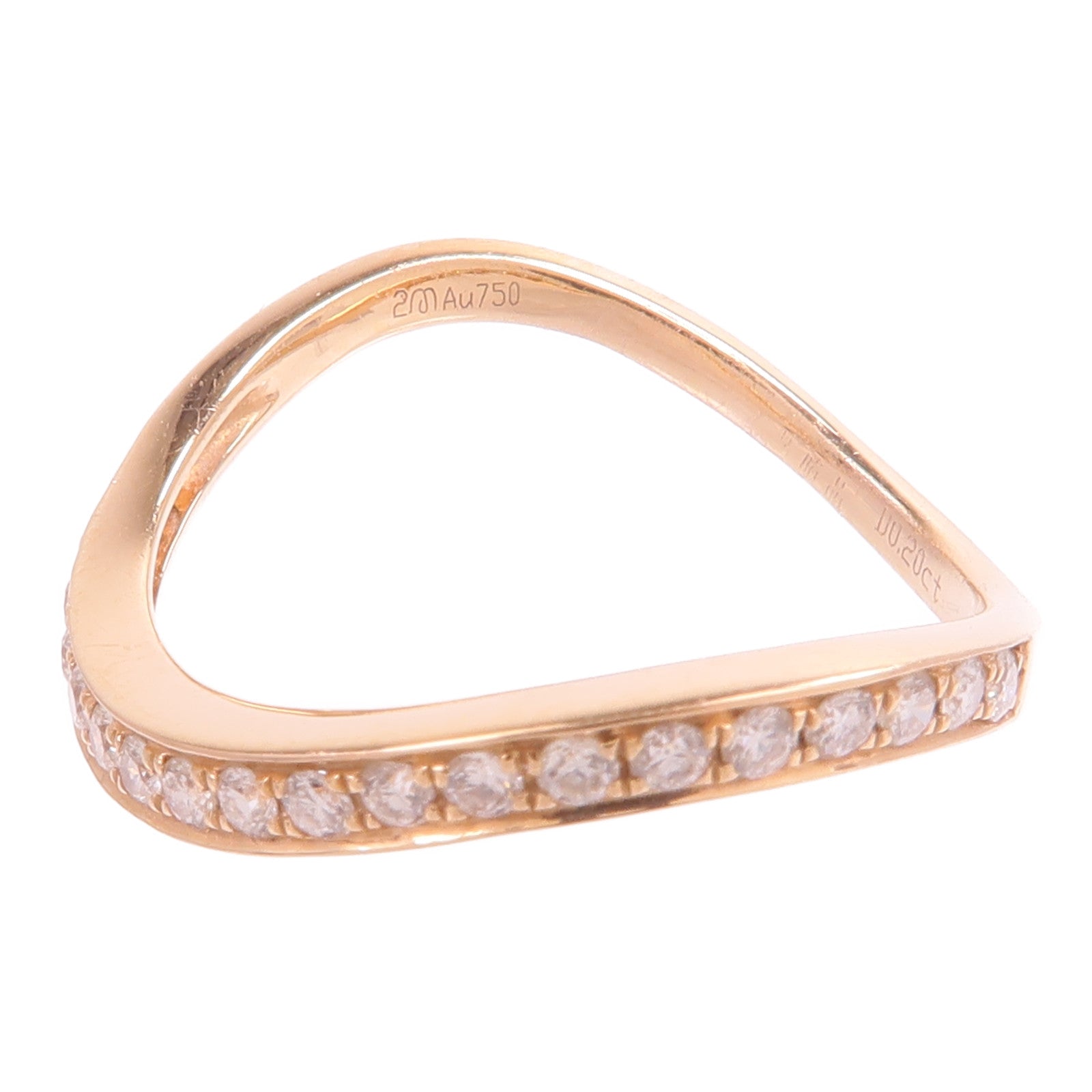 JEWELRY 18K玫瑰金Diamond Ring鑽石戒指