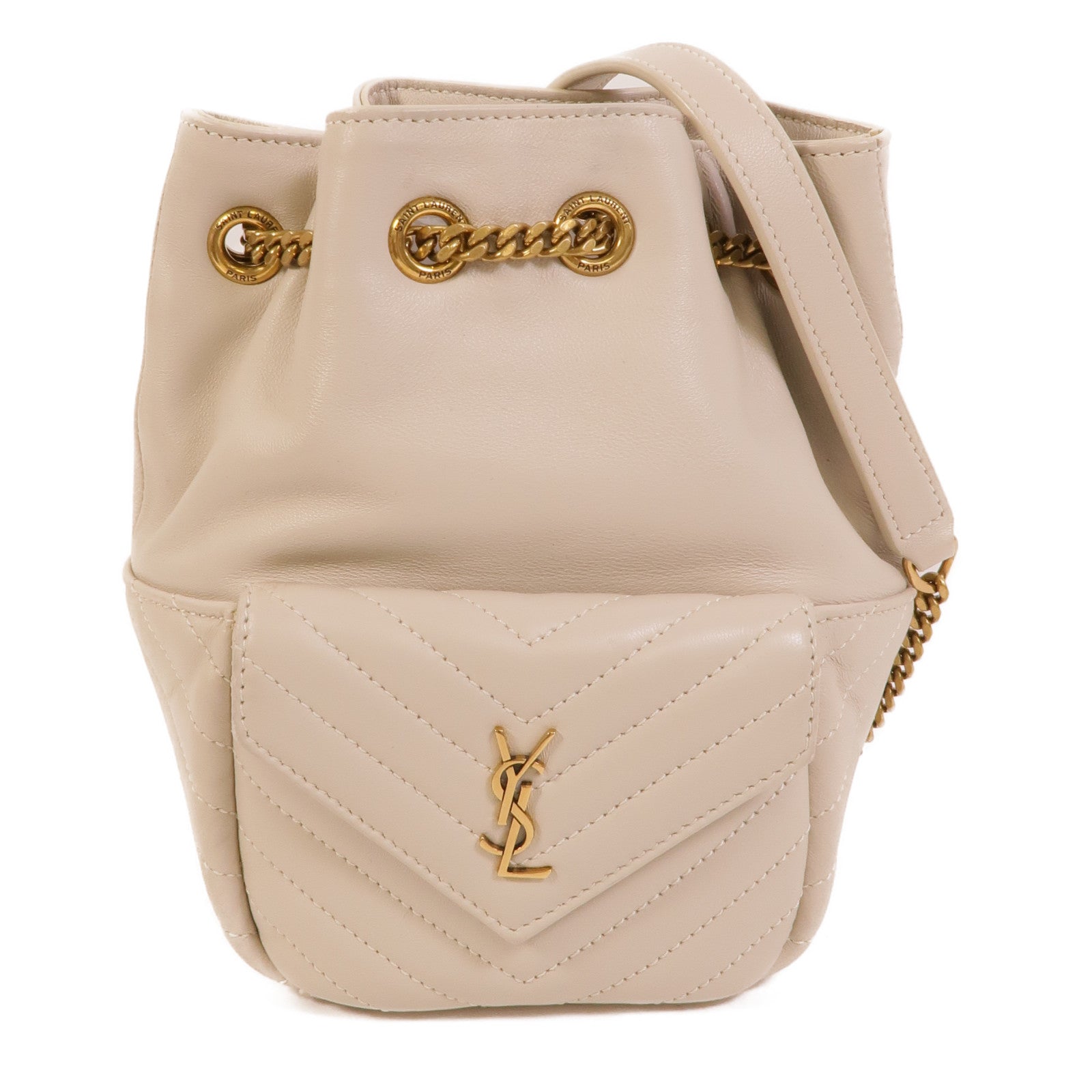 SAINT LAURENT 羊皮皮革Joe Nano肩背袋