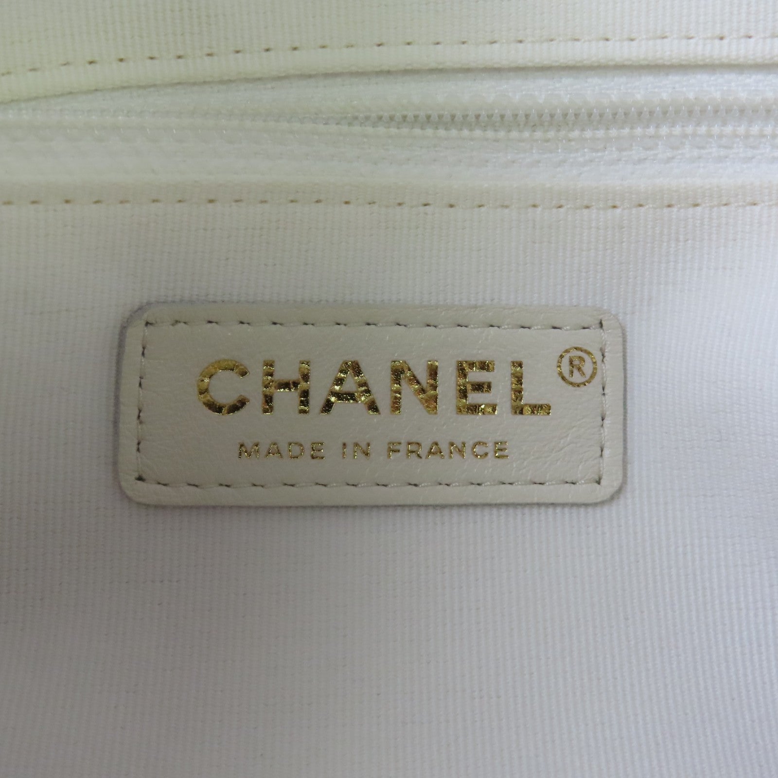 CHANEL 牛皮皮革Chain Shoulder Bag金扣鏈帶肩背袋