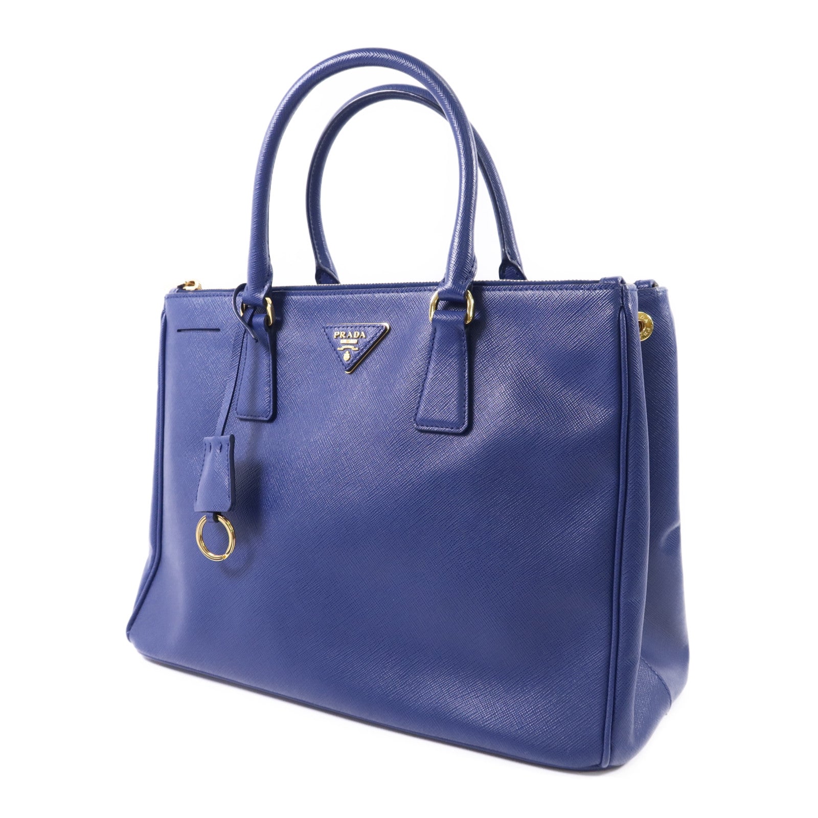PRADA Saffiano皮革2 Way Shoulder Bag金扣手挽肩背兩用袋