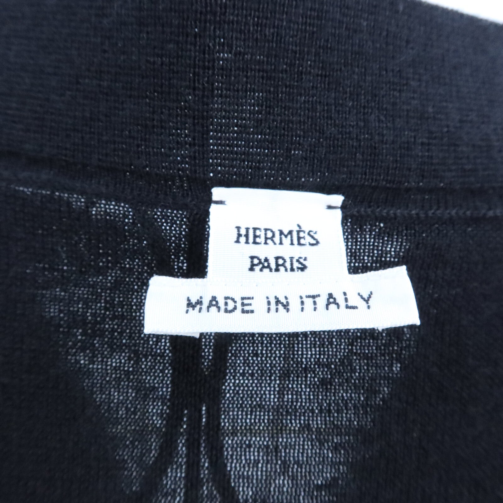 HERMES Cashmere/Silk Ex-Libris Cardigan外套