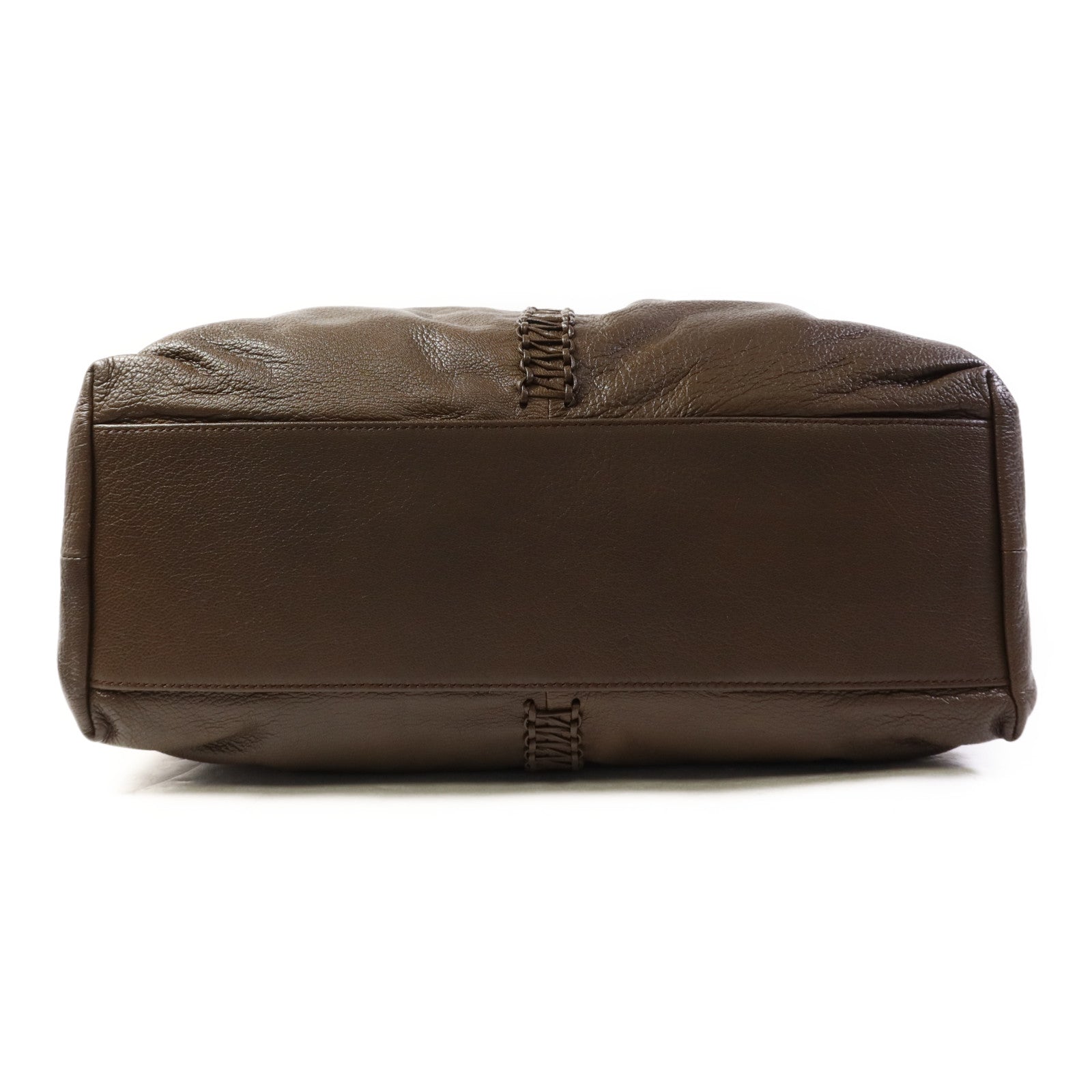 BVLGARI 牛皮皮革2 Way Shoulder Bag金扣手挽肩背兩用袋