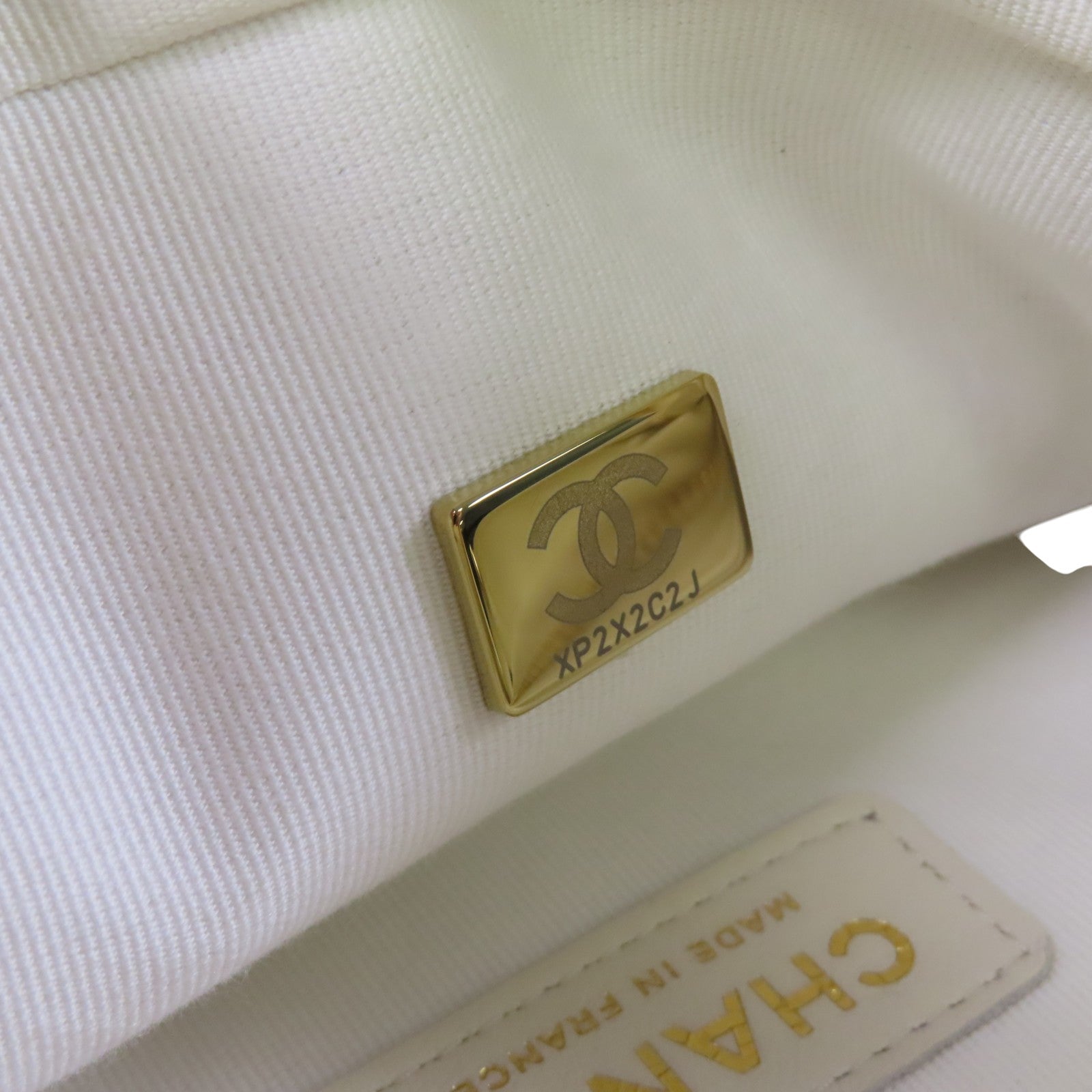 CHANEL 牛皮皮革Chain Shoulder Bag金扣鏈帶肩背袋