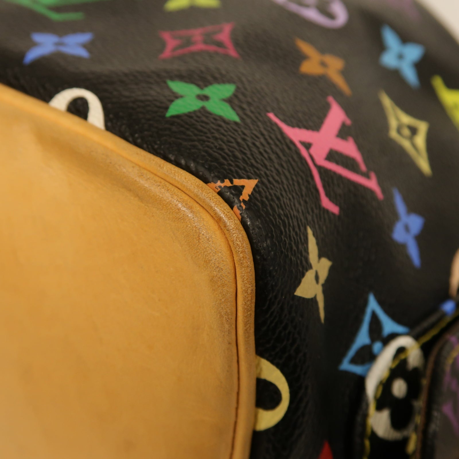 LOUIS VUITTON 【激減優惠】Monogram Multicolore Noe Shoulder Bag金扣肩背袋黑色/彩色