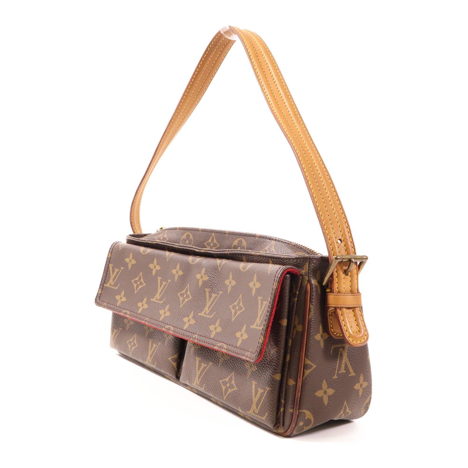 LOUIS VUITTON Monogram Viva Cite MM金扣肩背袋