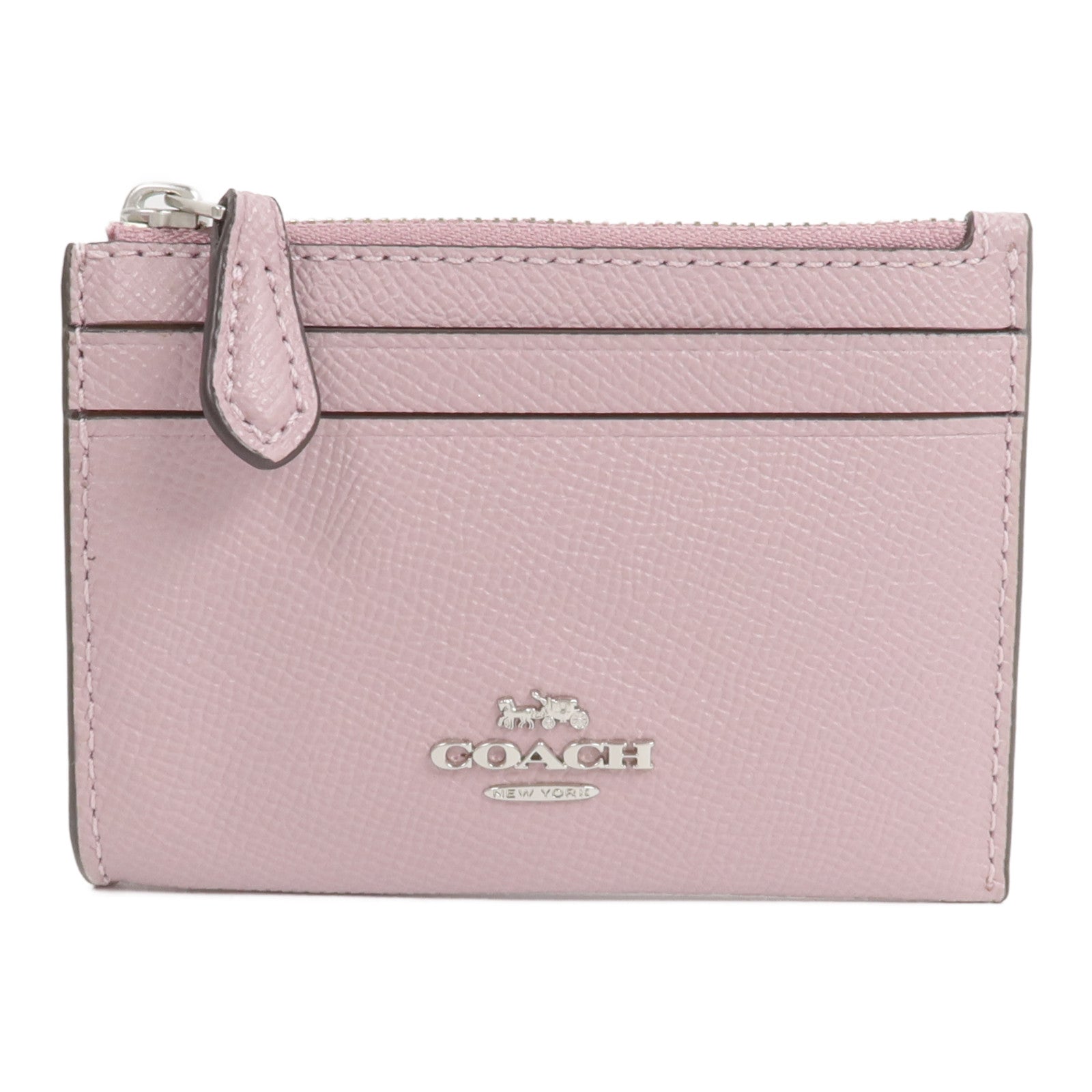 COACH 塗層帆布Card/Coin Case零錢包/卡片套