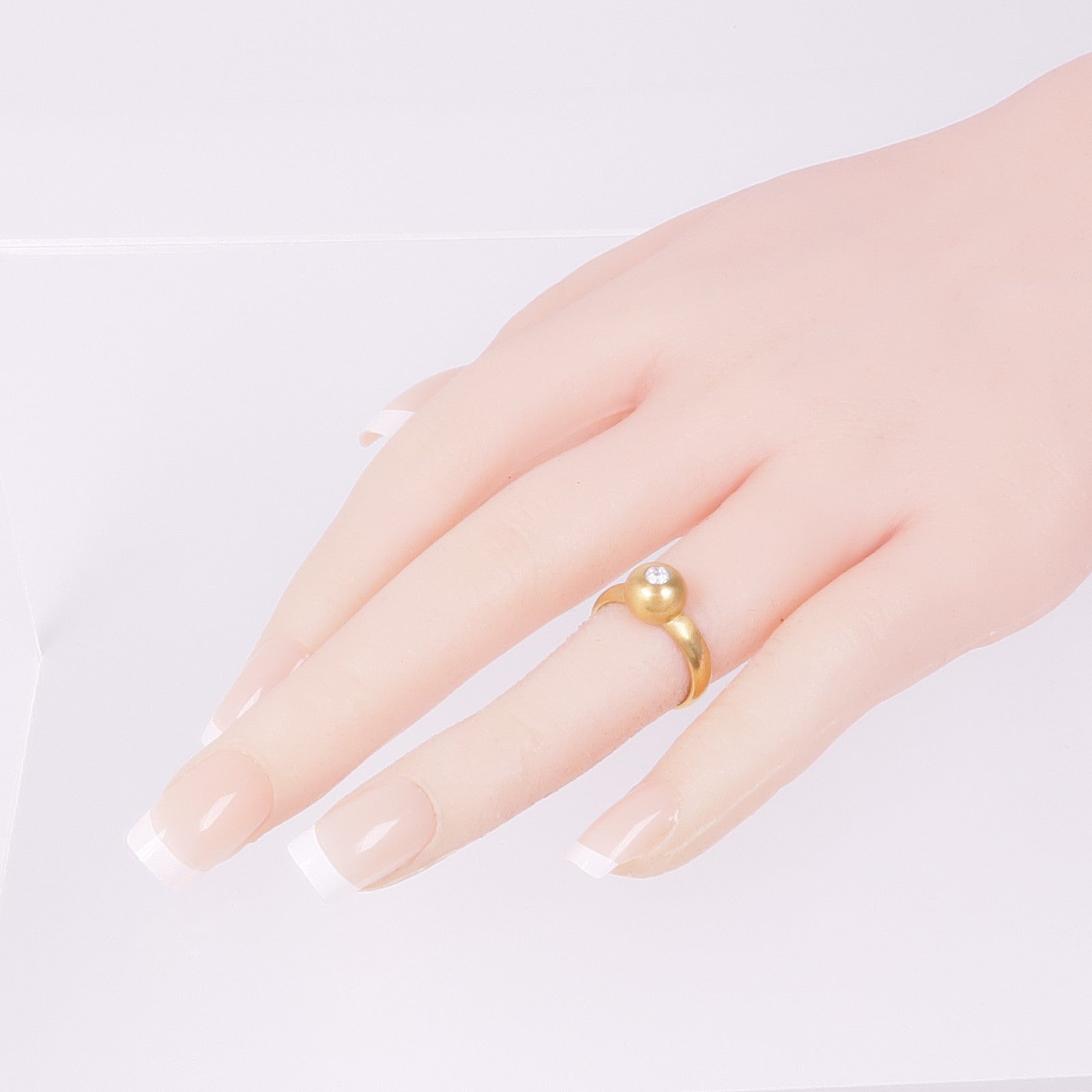 JEWELRY 18K黃金Diamond Ring鑽石戒指US#4.25