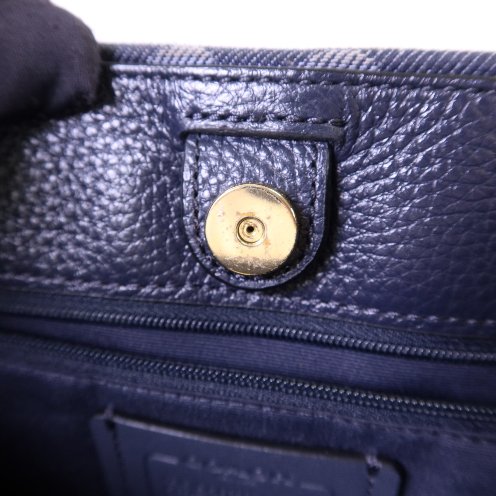 COACH 帆布Dempsey Tote Bag金扣手挽袋