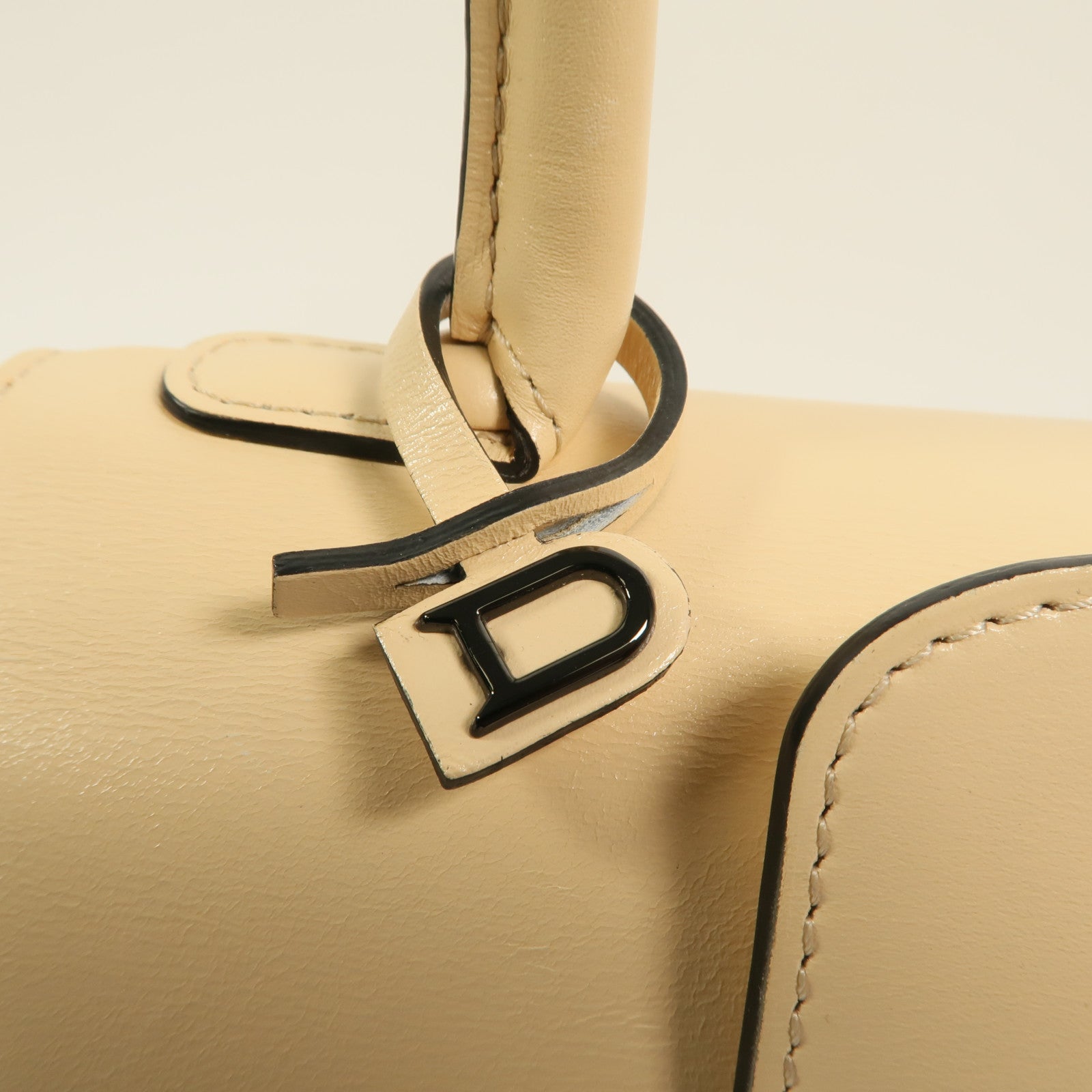 Delvaux 牛皮皮革Brillant Mini手挽肩背兩用袋