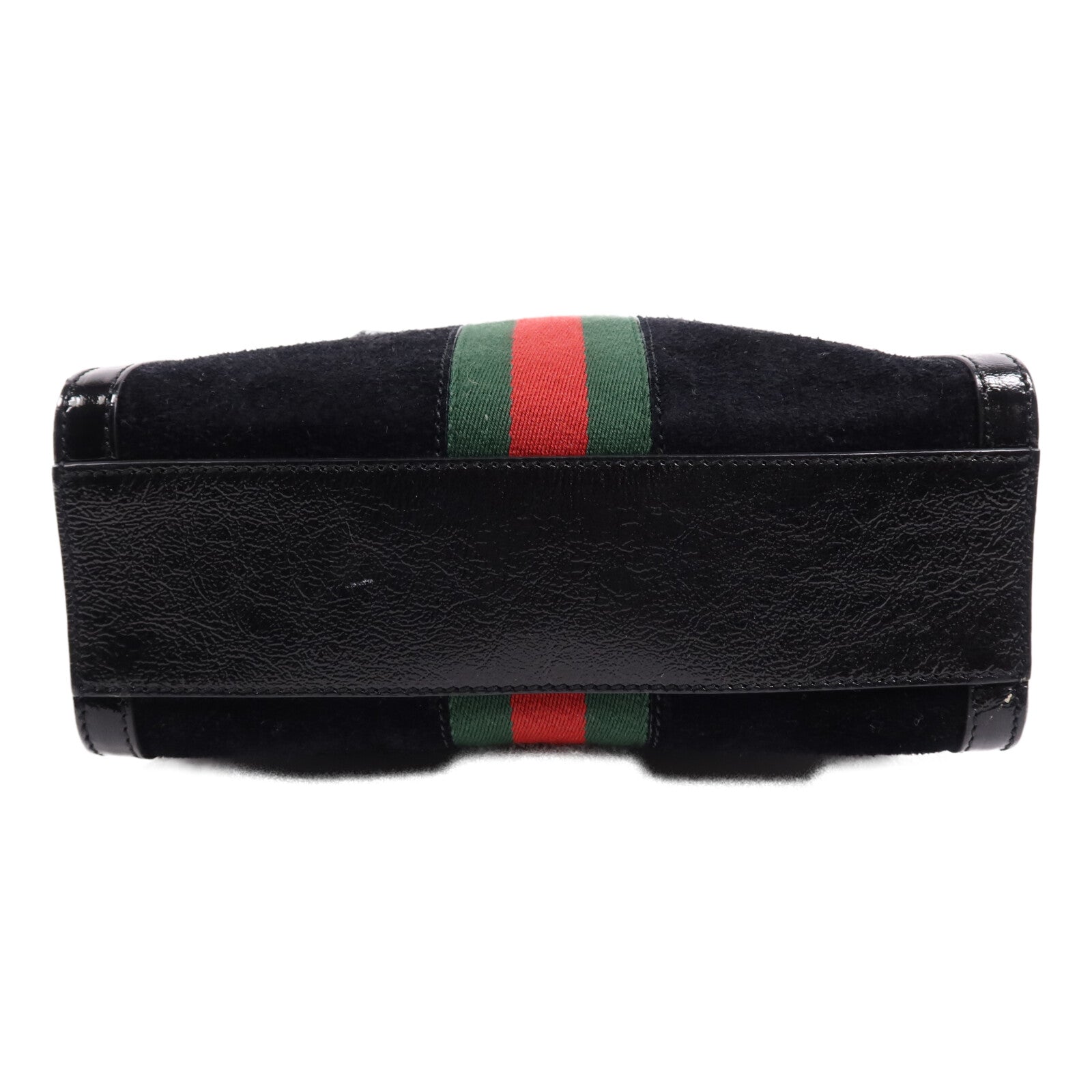 GUCCI 麂皮皮革Chain Shoulder Bag金扣手挽肩背兩用袋