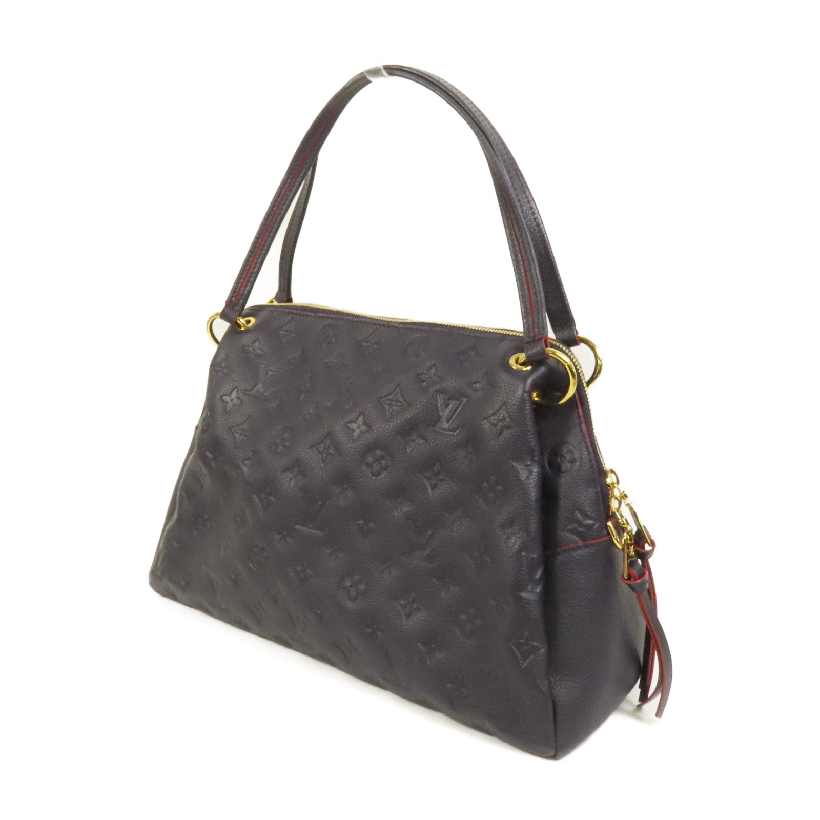 LOUIS VUITTON Monogram Empreinte Ponthieu PM金扣手挽肩背兩用袋