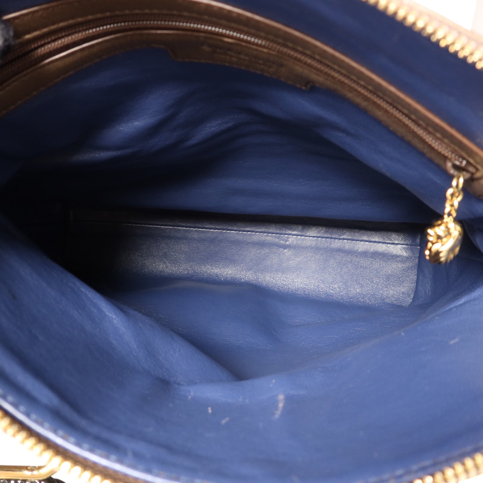 BVLGARI 牛皮皮革2 Way Shoulder Bag金扣手挽肩背兩用袋