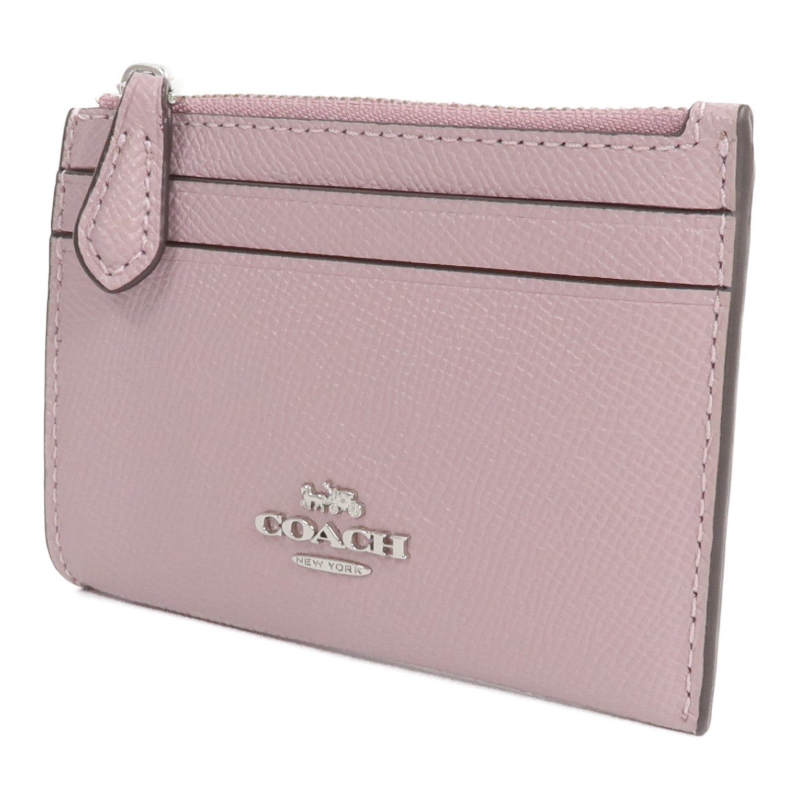 COACH 塗層帆布Card/Coin Case零錢包/卡片套