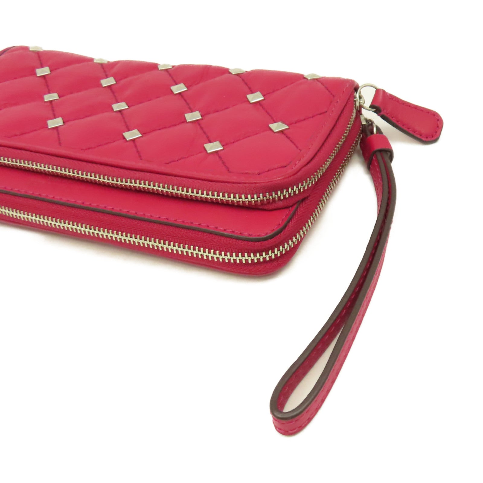 COACH 【激減優惠】牛皮皮革Zipper Long Wallet拉鏈長錢包酒紅色