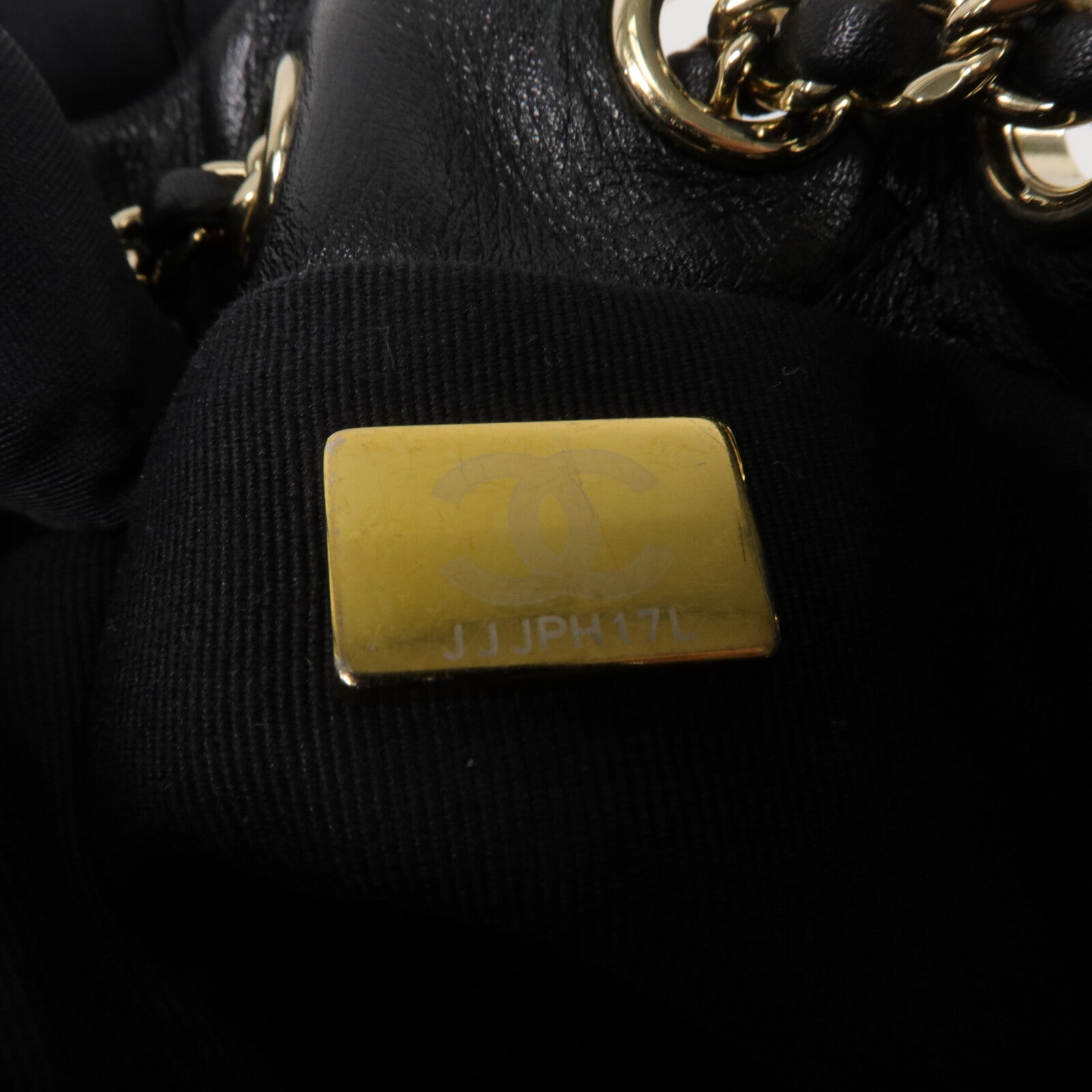 CHANEL 牛皮皮革Bucket Backpack背包