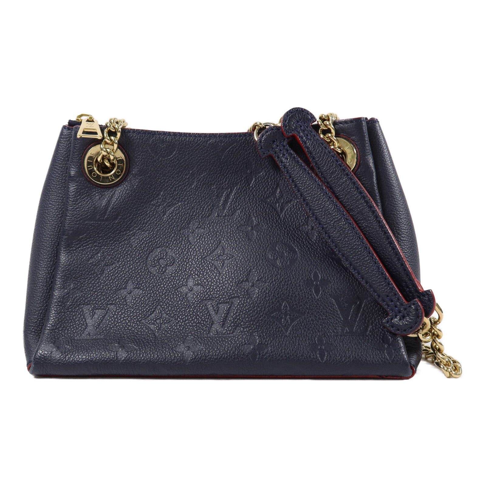 LOUIS VUITTON Monogram Empreinte Surene BB鏈帶肩背袋