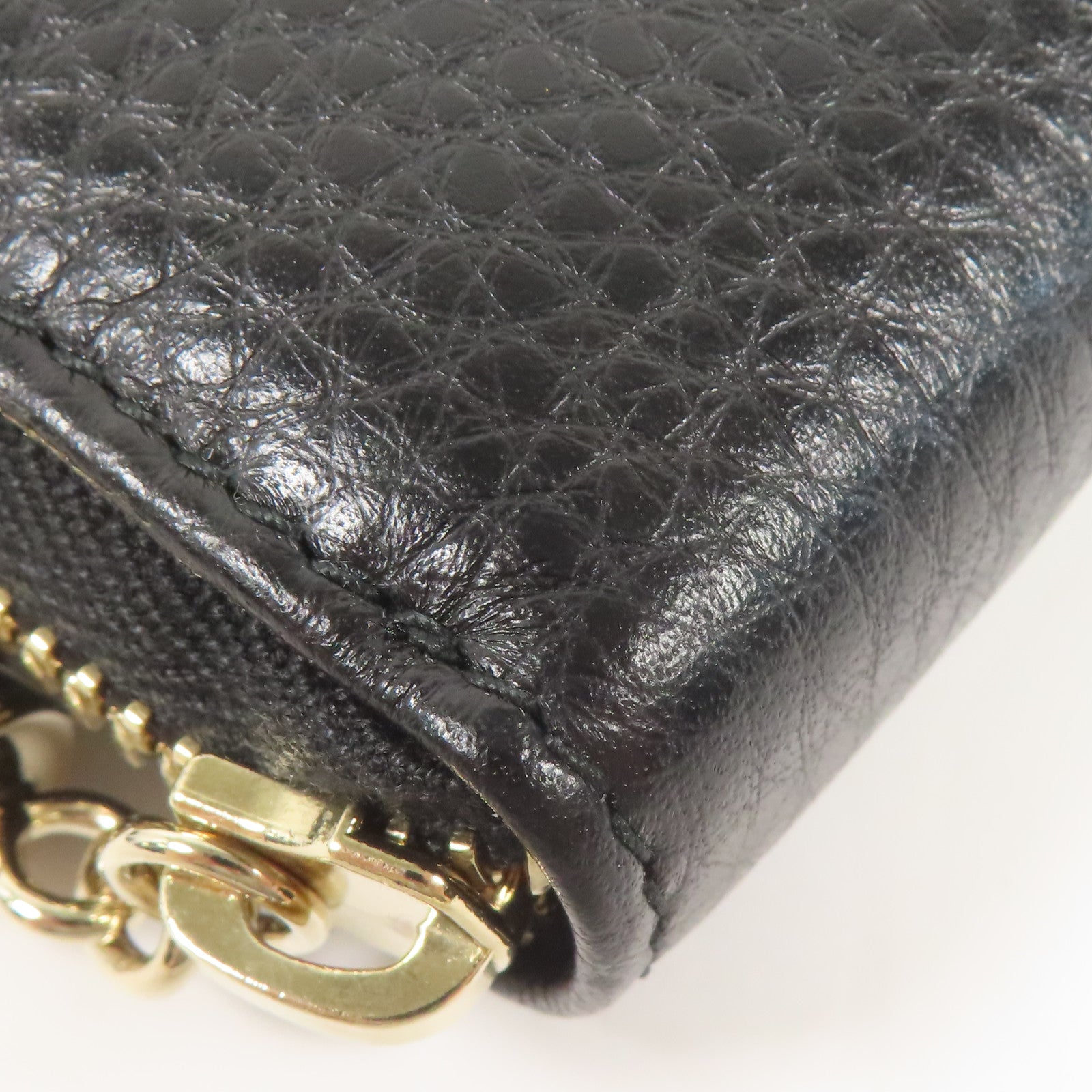 GUCCI 牛皮皮革Wallet金扣錢包