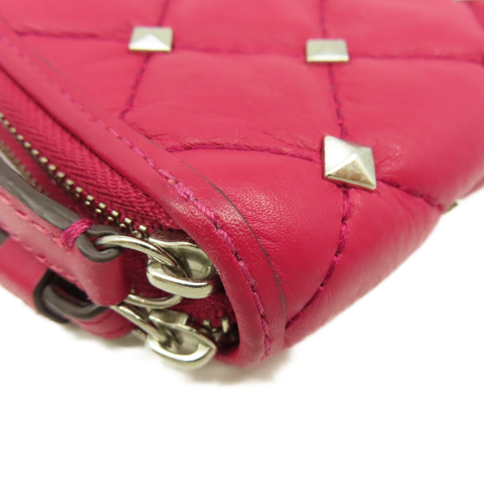 COACH 【激減優惠】牛皮皮革Zipper Long Wallet拉鏈長錢包酒紅色