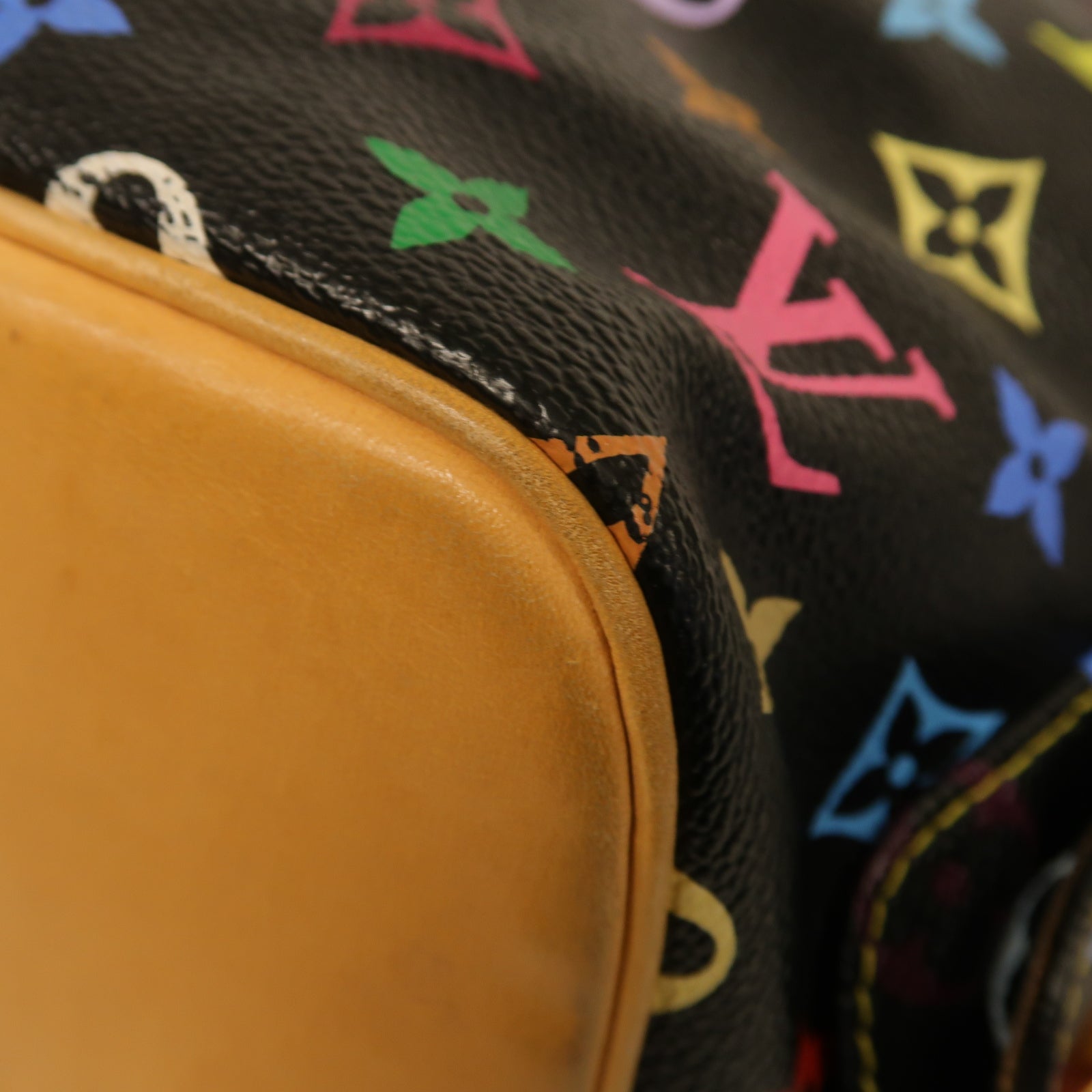 LOUIS VUITTON 【激減優惠】Monogram Multicolore Noe Shoulder Bag金扣肩背袋黑色/彩色