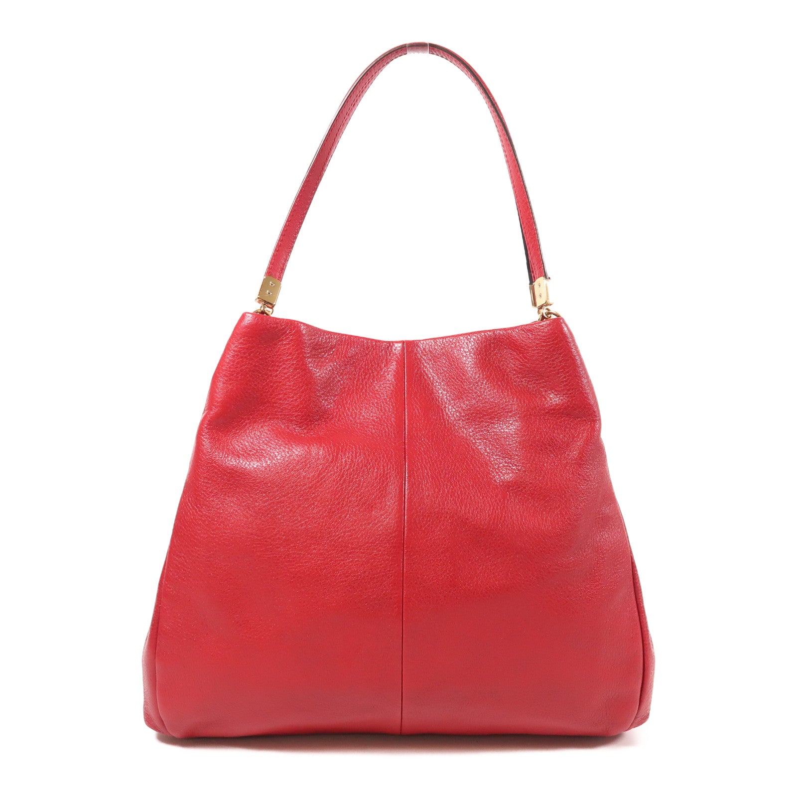 COACH 皮革Shoulder Bag金扣肩背袋