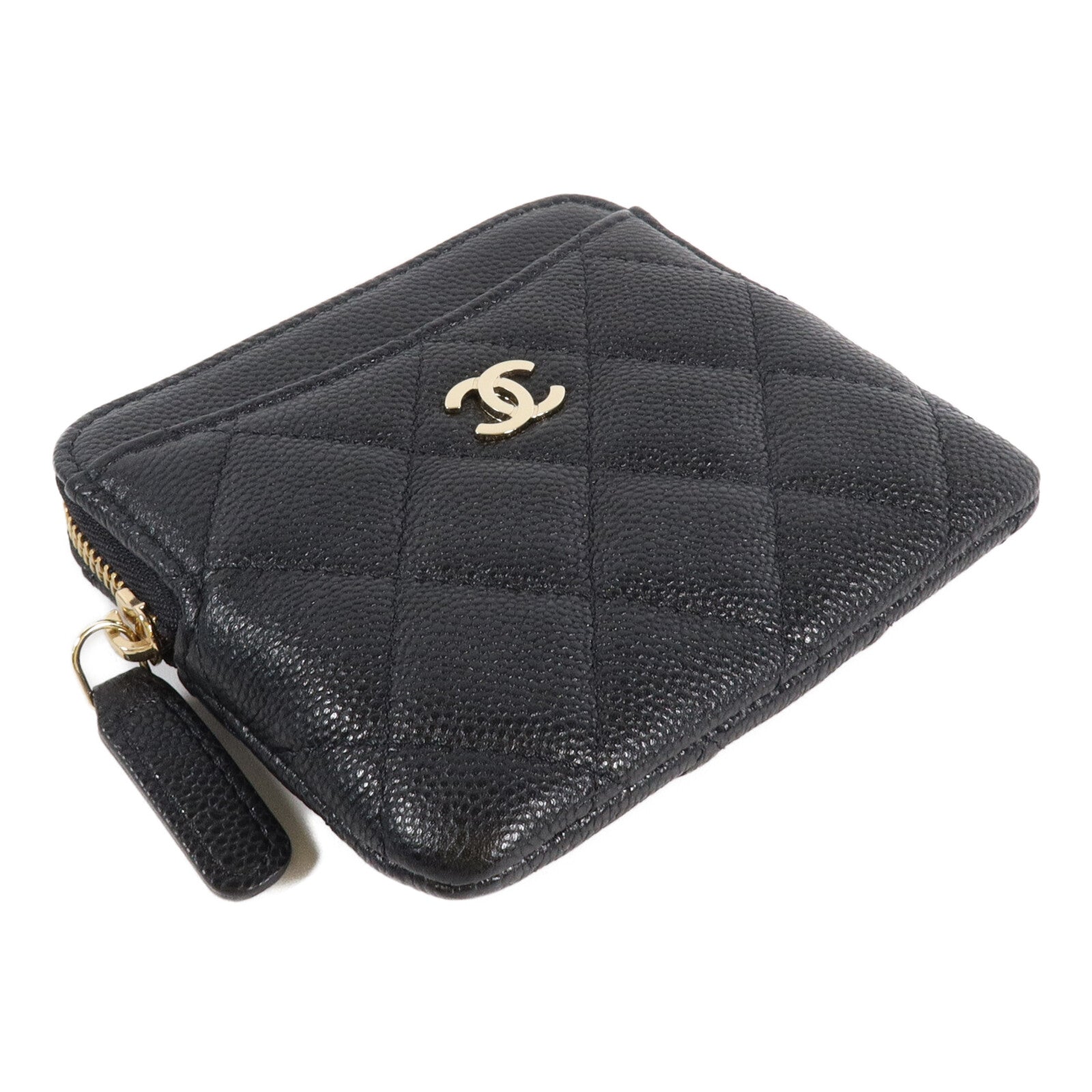 CHANEL 牛皮皮革Coin/Card Purse零錢包/卡片套