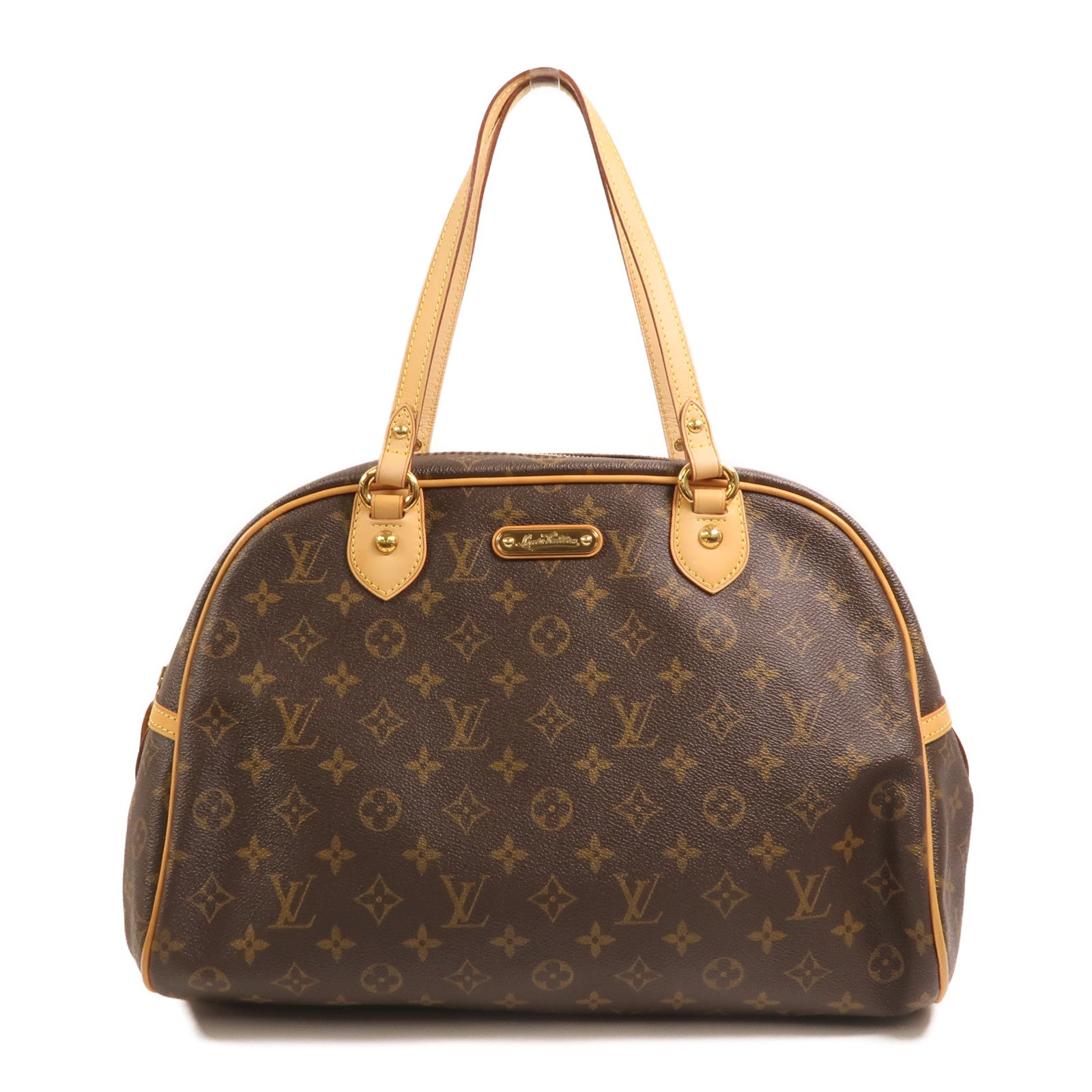 LOUIS VUITTON Monogram Montorgueil GM金扣肩背袋
