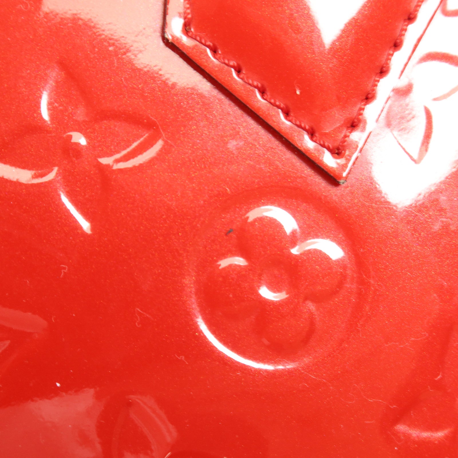 LOUIS VUITTON Monogram Vernis Alma BB金扣手挽肩背兩用袋