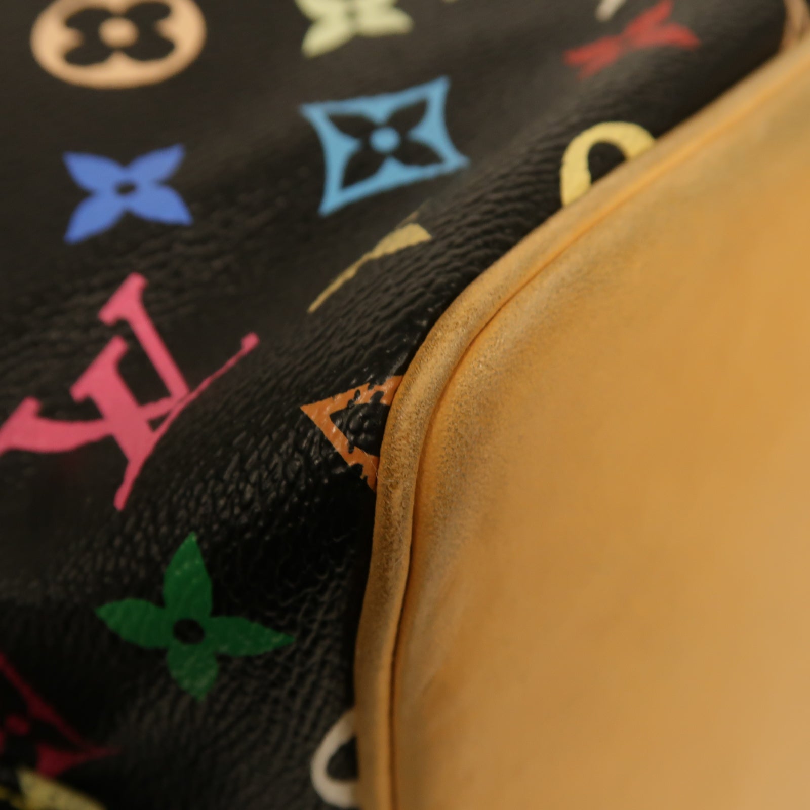 LOUIS VUITTON 【激減優惠】Monogram Multicolore Noe Shoulder Bag金扣肩背袋黑色/彩色