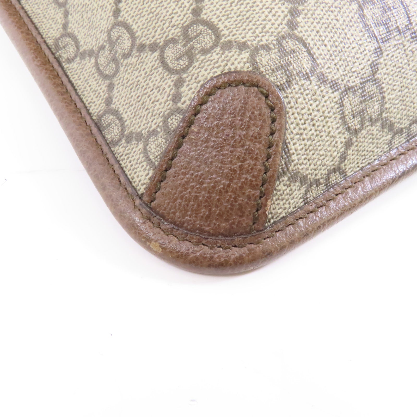 GUCCI 【激減優惠】塗層帆布Neo Vintage GG Supreme金扣腰包啡色