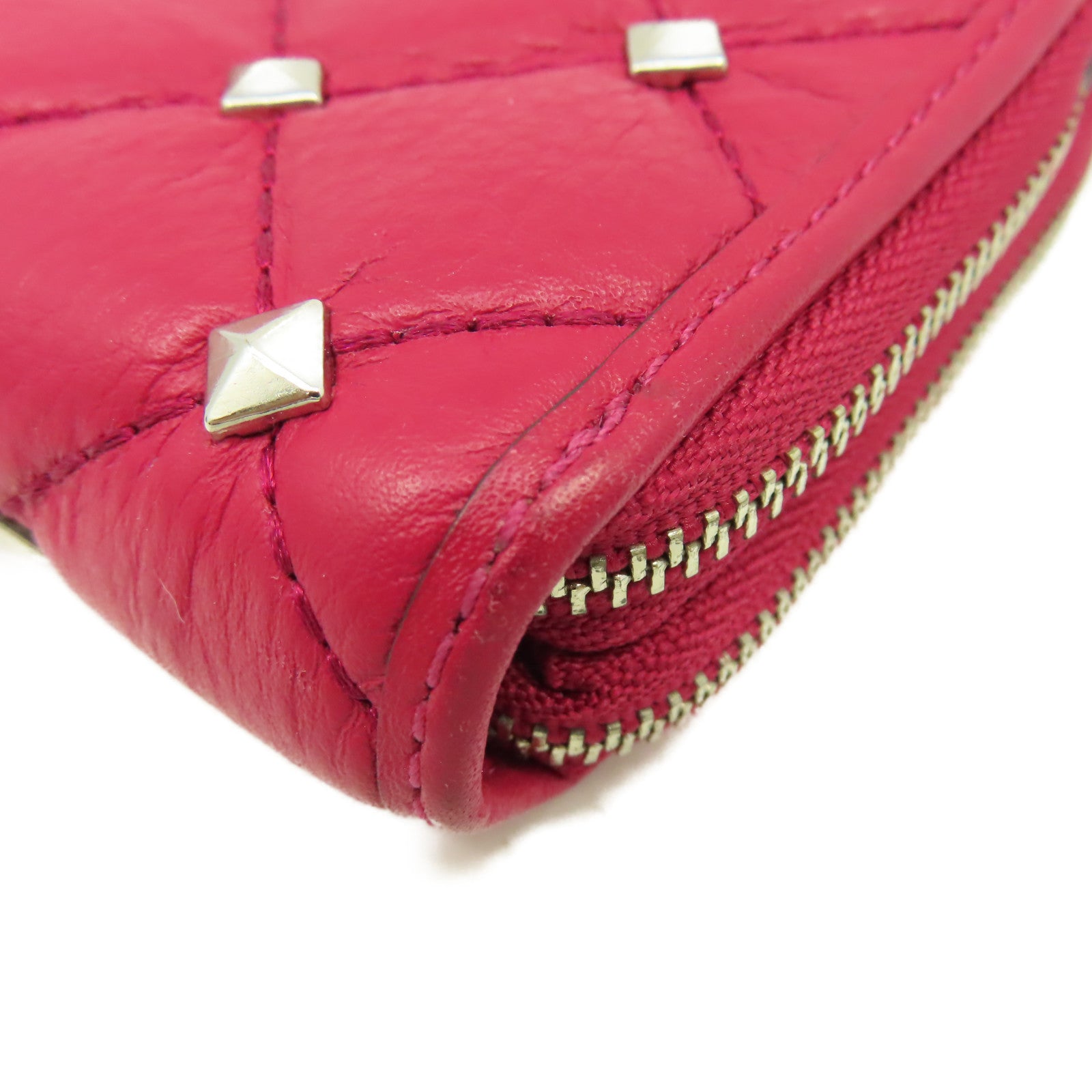 COACH 【激減優惠】牛皮皮革Zipper Long Wallet拉鏈長錢包酒紅色