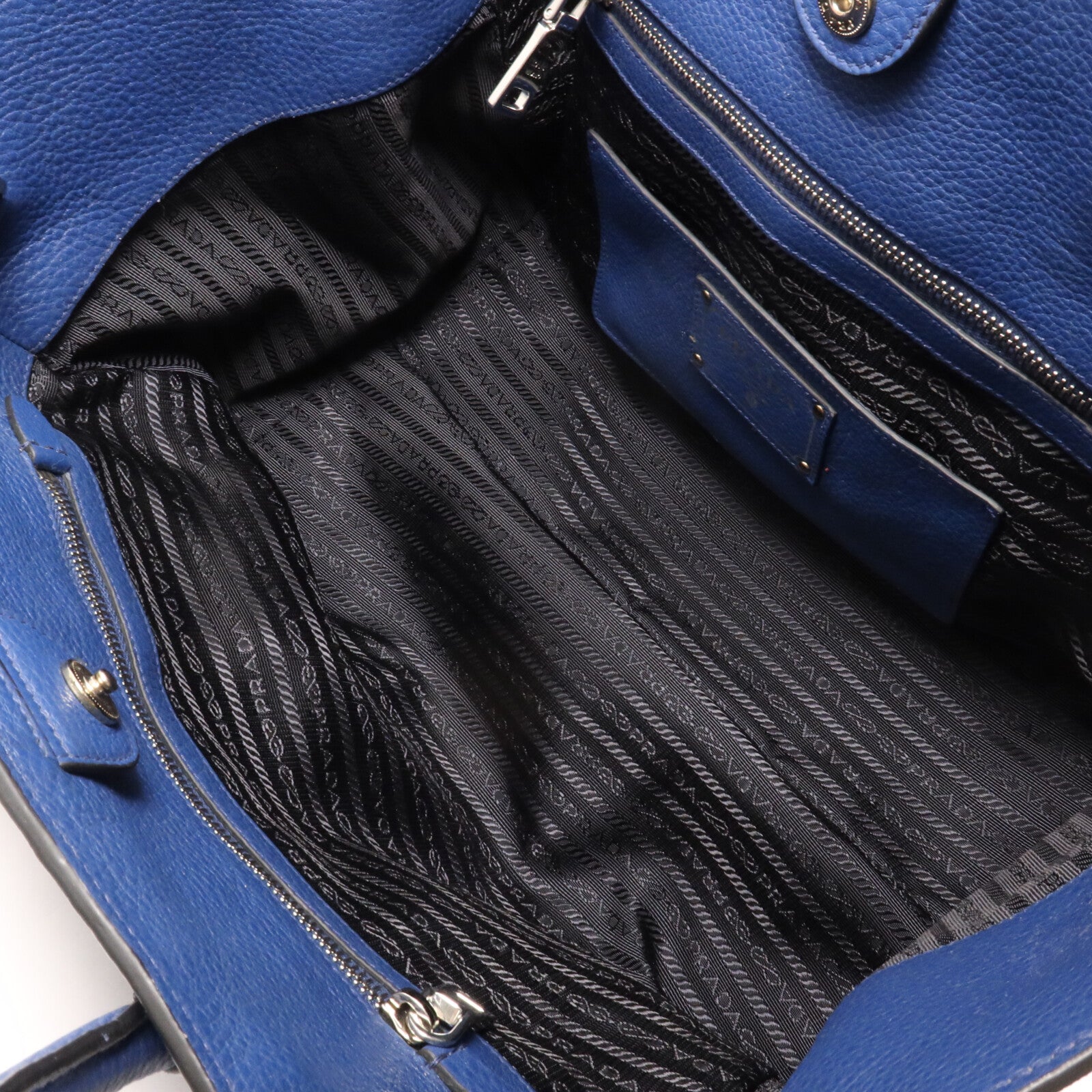 PRADA 牛皮皮革Vitello Daino Tote手挽肩背兩用袋