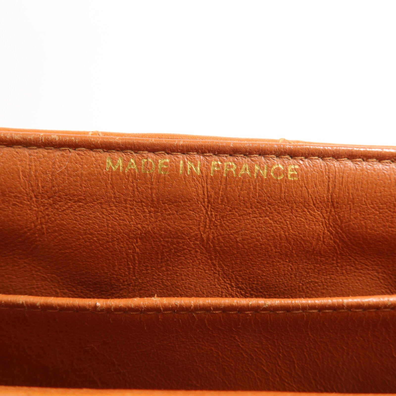 CHANEL 羊皮皮革Vintage Chain Shoulder鏈帶肩背袋