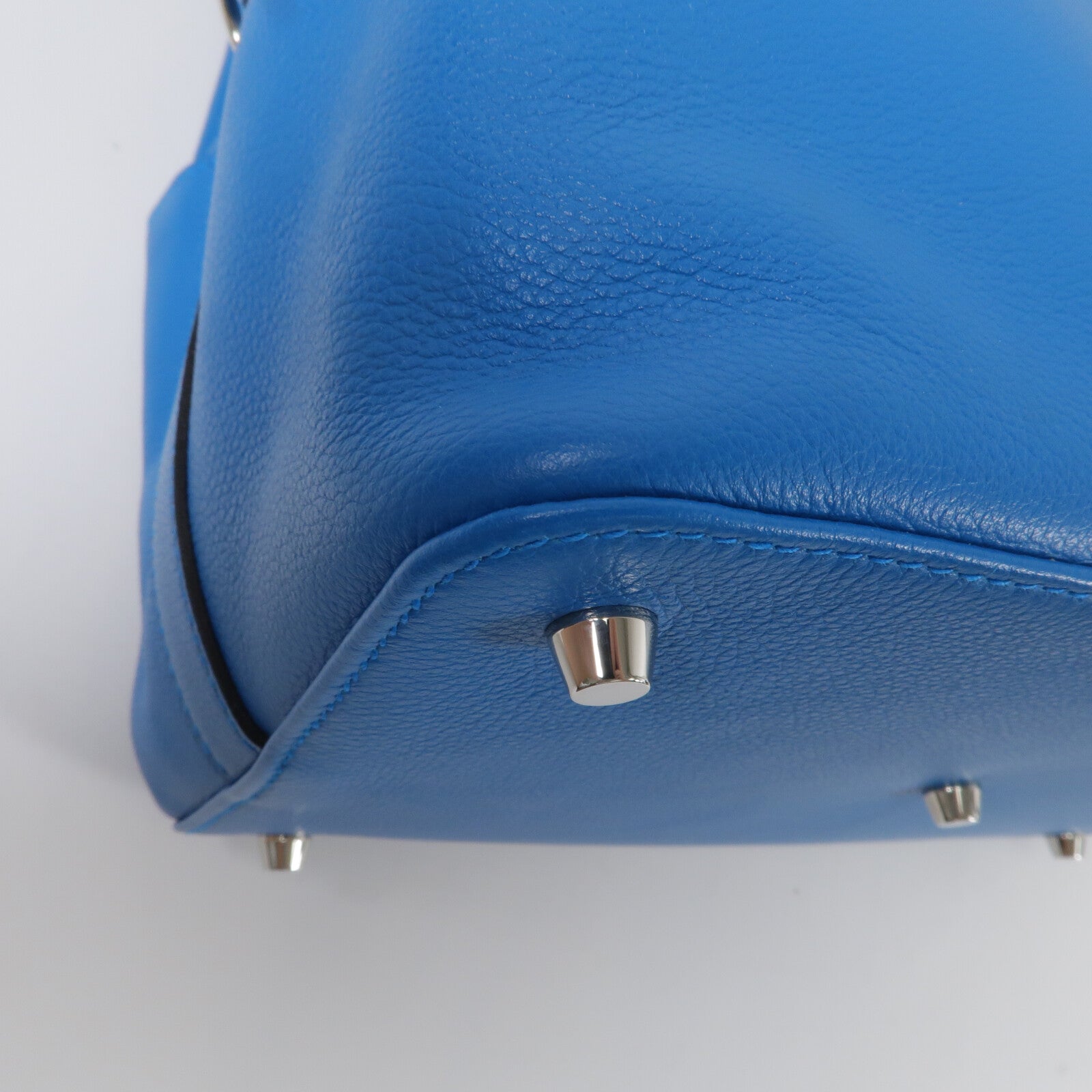 HERMES Evercolor皮革Toolbox 26手挽肩背兩用袋BleuZanzibar/Vertigo