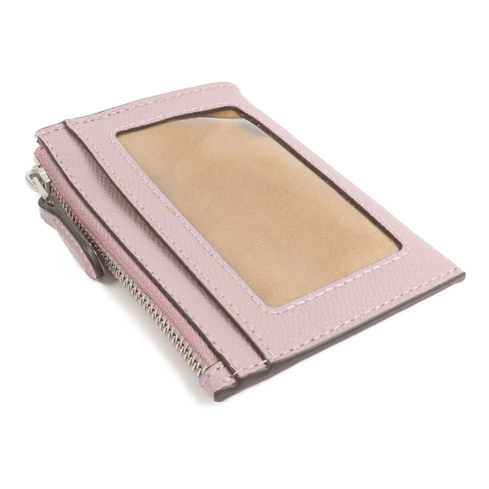 COACH 塗層帆布Card/Coin Case零錢包/卡片套