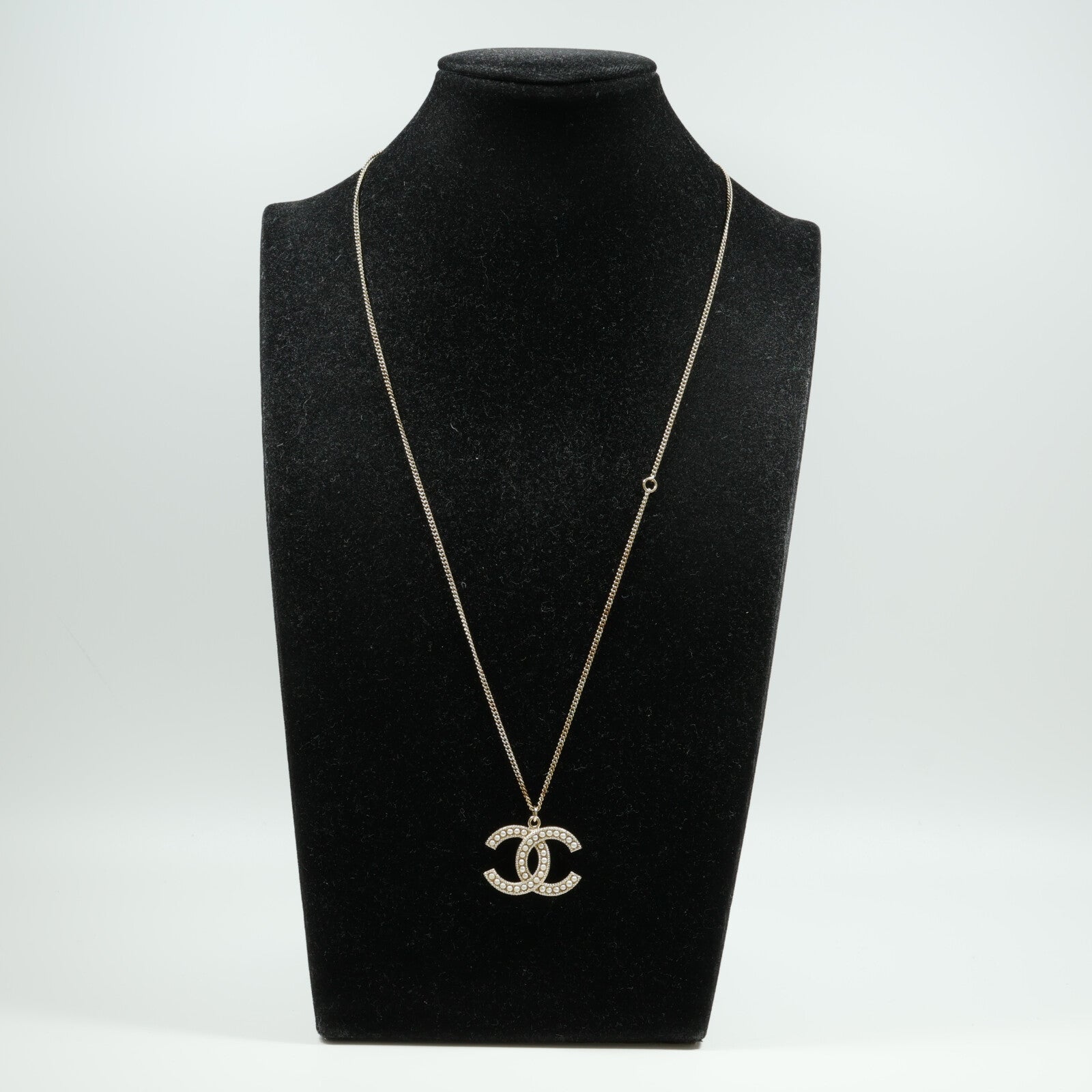 CHANEL 金屬/PVC Necklace項鍊