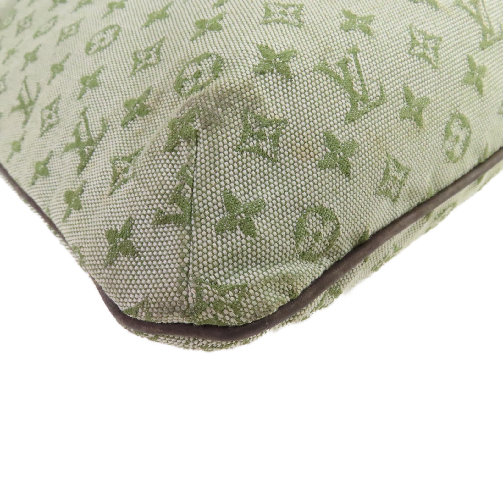 LOUIS VUITTON Monogram Mini Francoise 2Way Shoulder Bag金扣手挽肩背兩用袋綠色