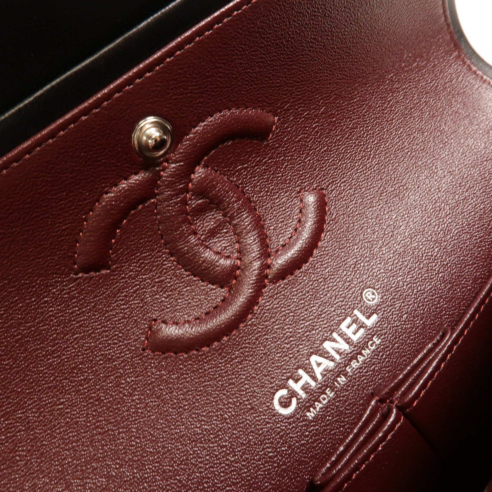 CHANEL 羊皮皮革Classic 23鏈帶肩背袋