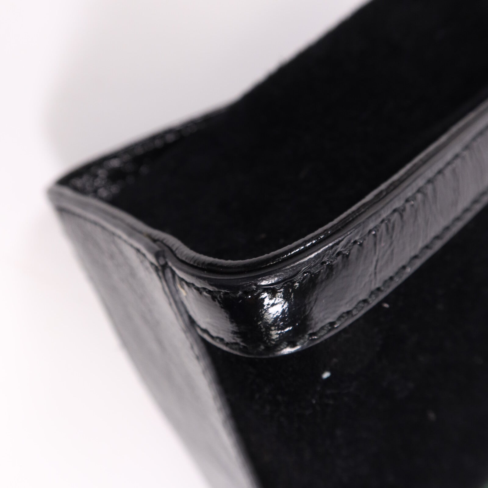 GUCCI 麂皮皮革Chain Shoulder Bag金扣手挽肩背兩用袋