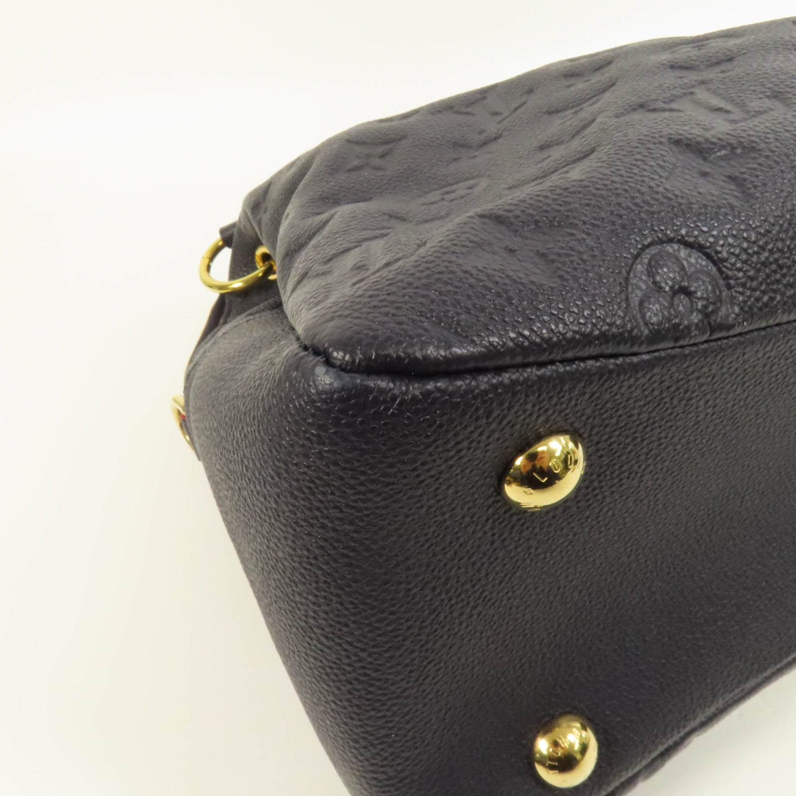 LOUIS VUITTON Monogram Empreinte Ponthieu PM金扣手挽肩背兩用袋