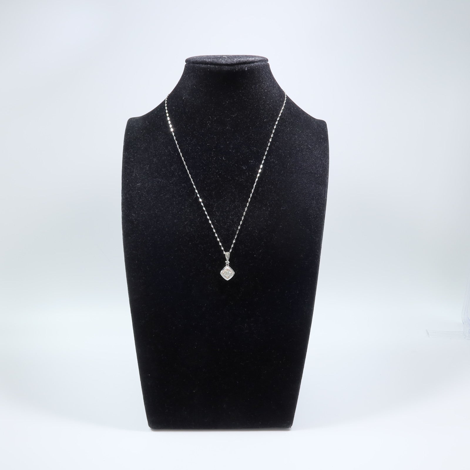 JEWELRY 18K玫瑰金/14K白金Diamond Necklace鑽石項鍊