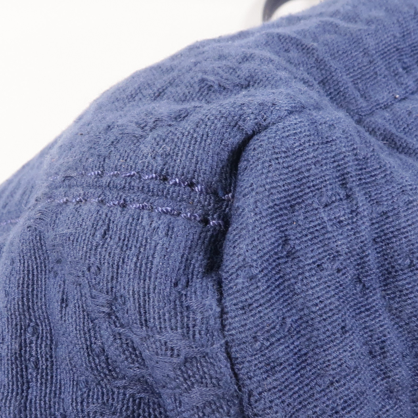 CHANEL 帆布Chain Shoulder銀扣鏈帶肩背袋